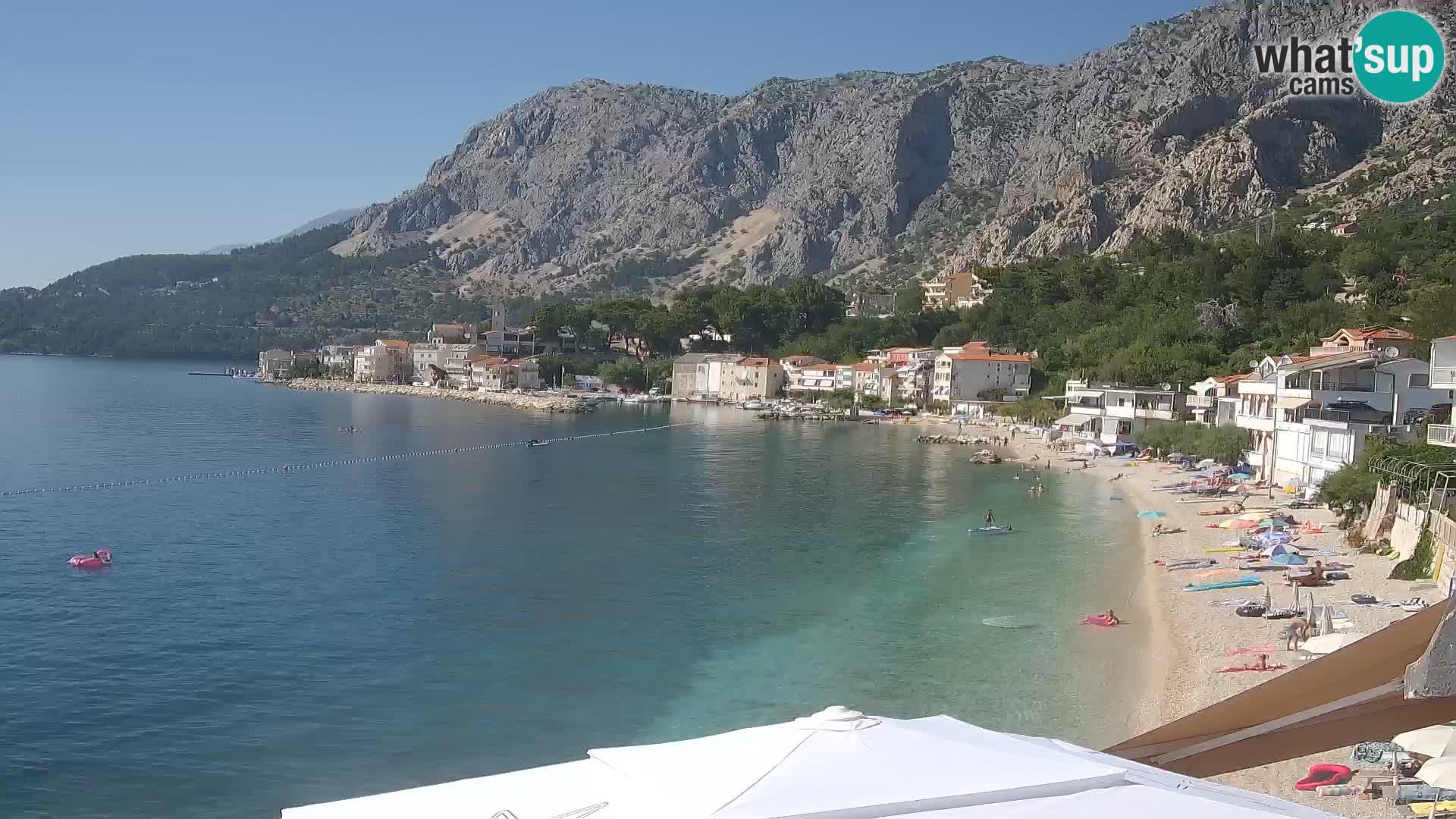 Webcam Drašnice (Podgora)  – Playa