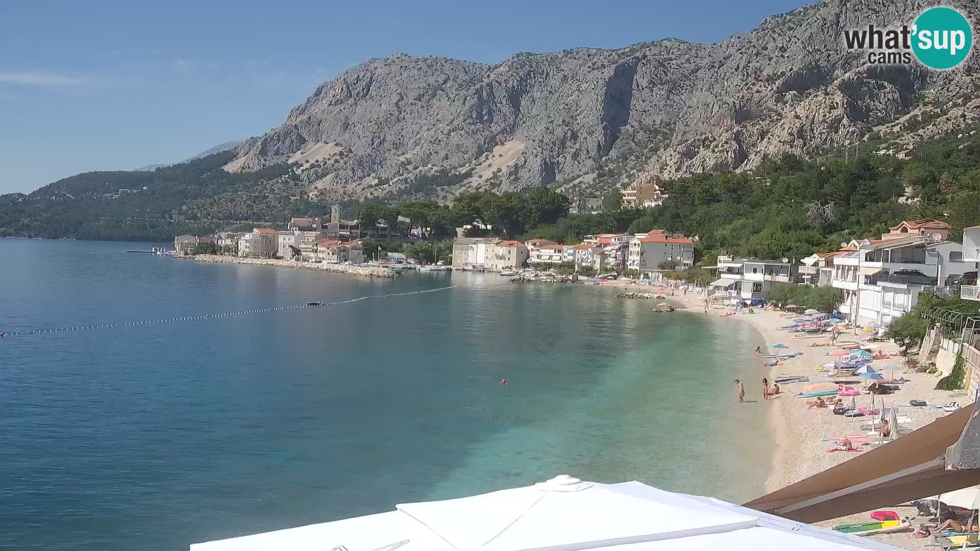 Webcam Drašnice (Podgora)  – Playa