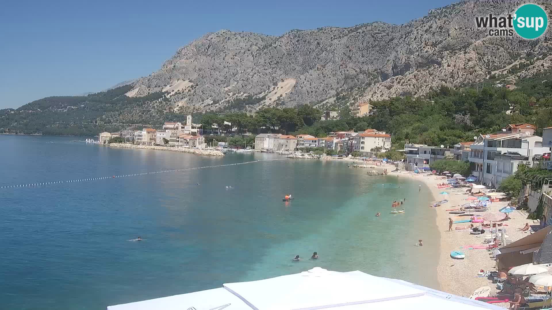 Kamera v živo Drašnice (Podgora) – Plaža