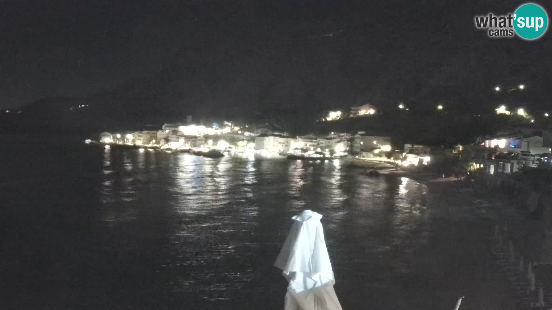Webcam Drašnice (Podgora)  – Plage