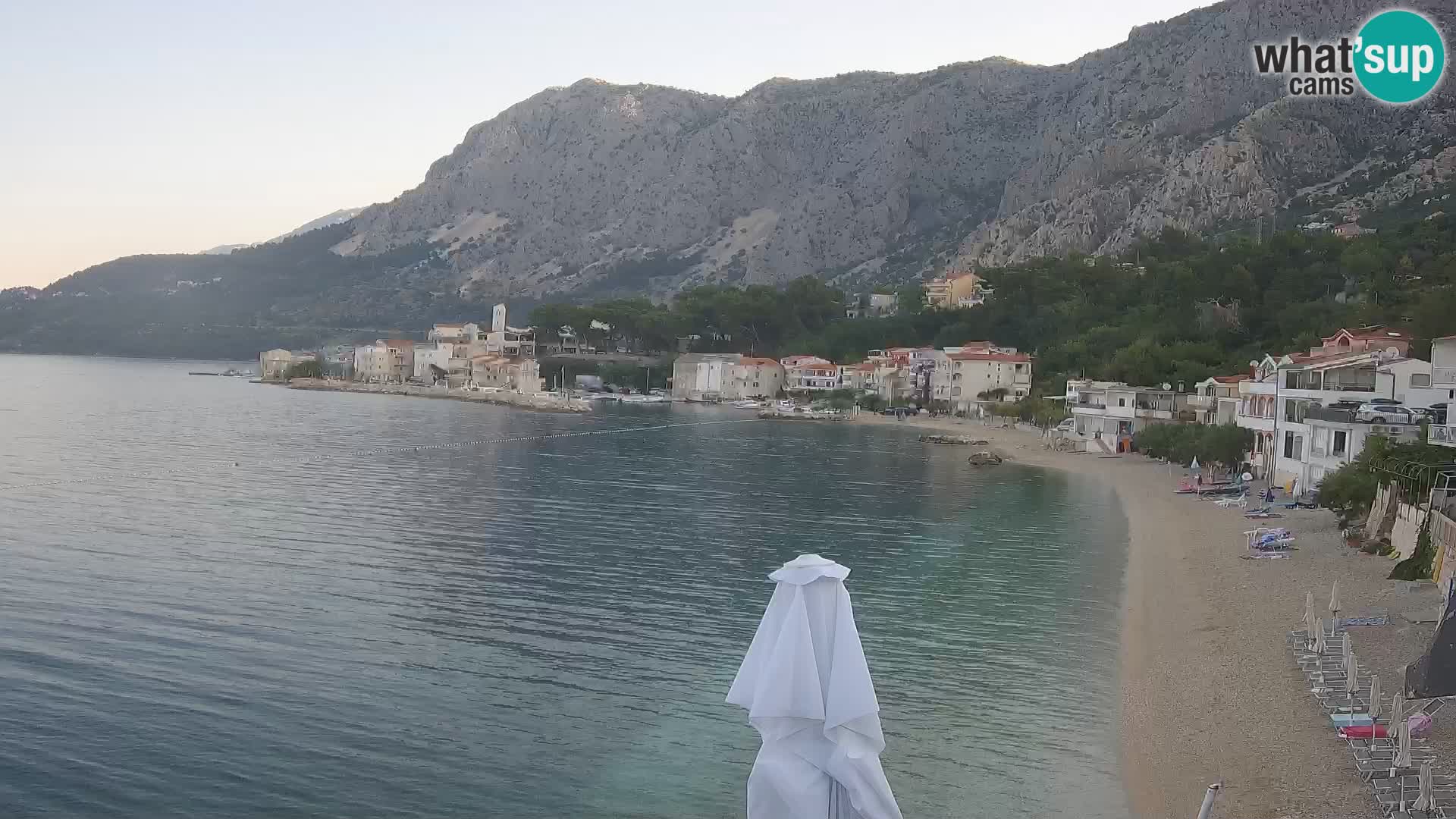 Webcam Drašnice (Podgora)  – Playa