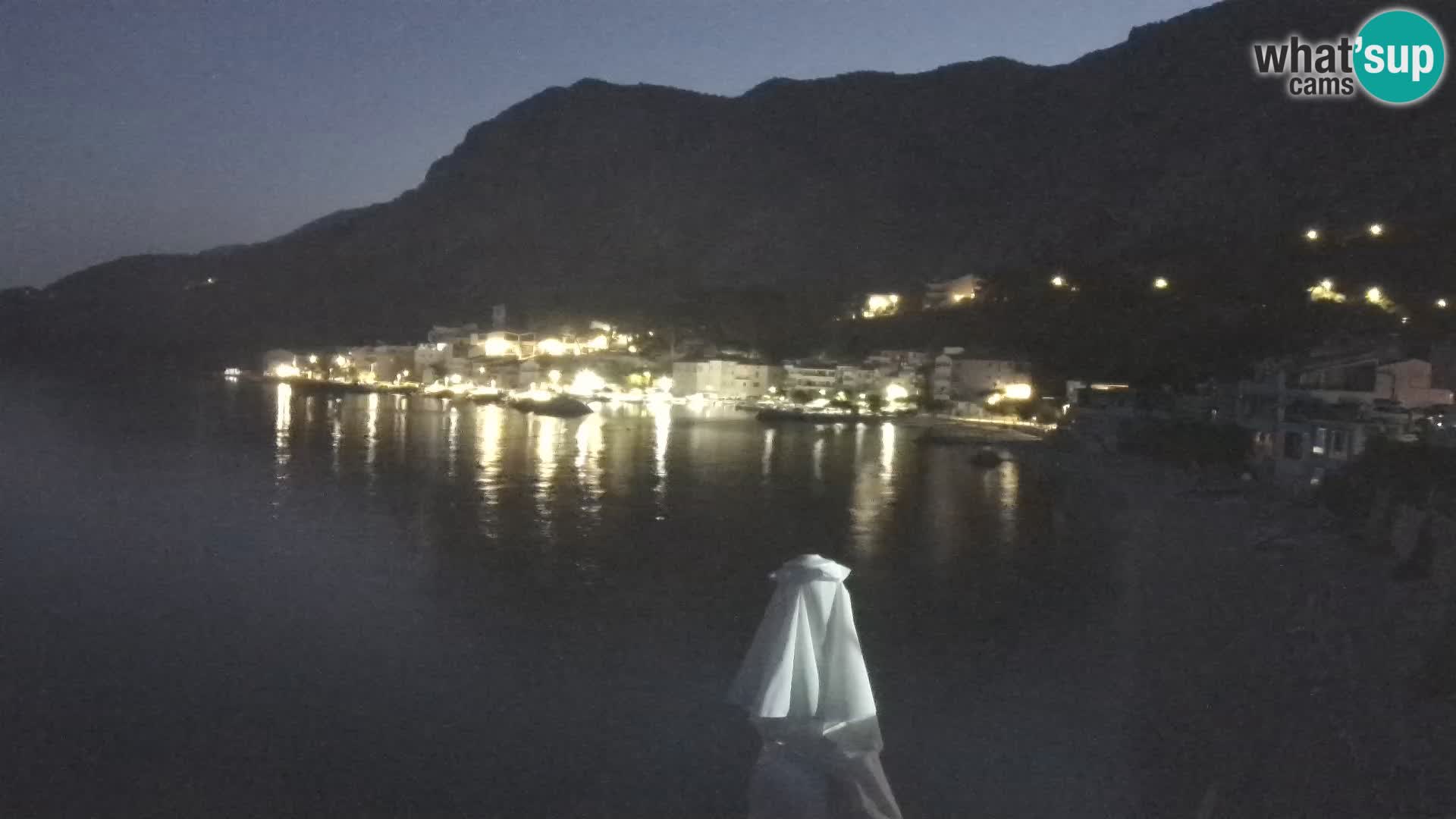 Webcam Drašnice (Podgora)  – Beach – Ober apartments