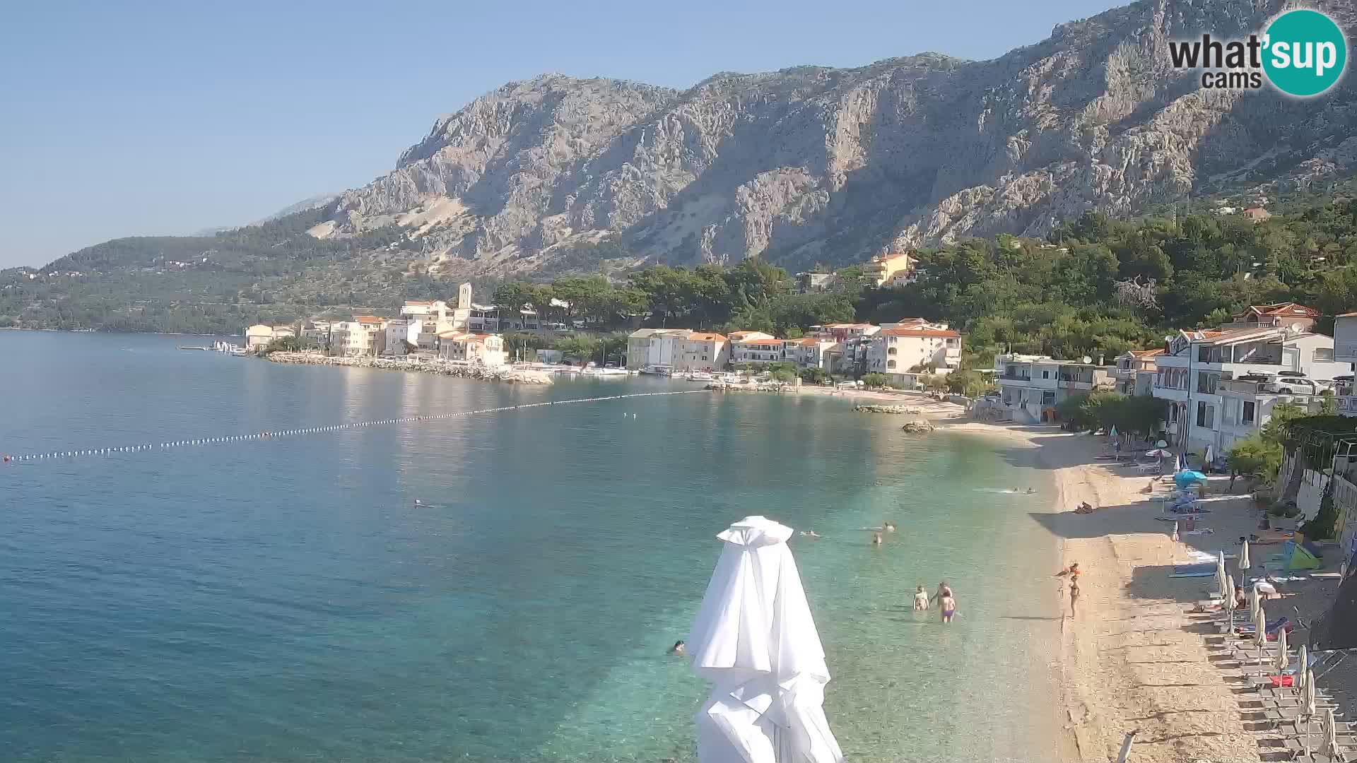 Kamera v živo Drašnice (Podgora) – Plaža