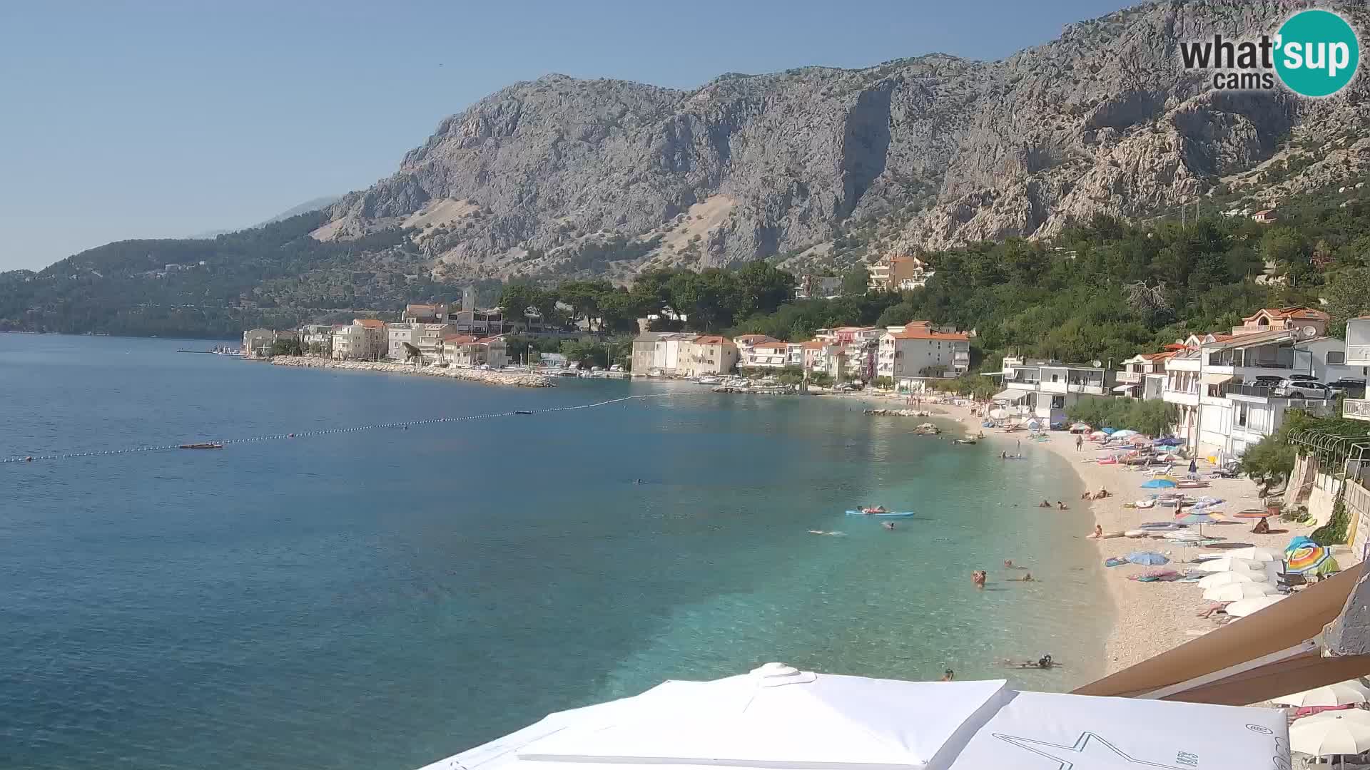Webcam Drašnice (Podgora)  – Playa