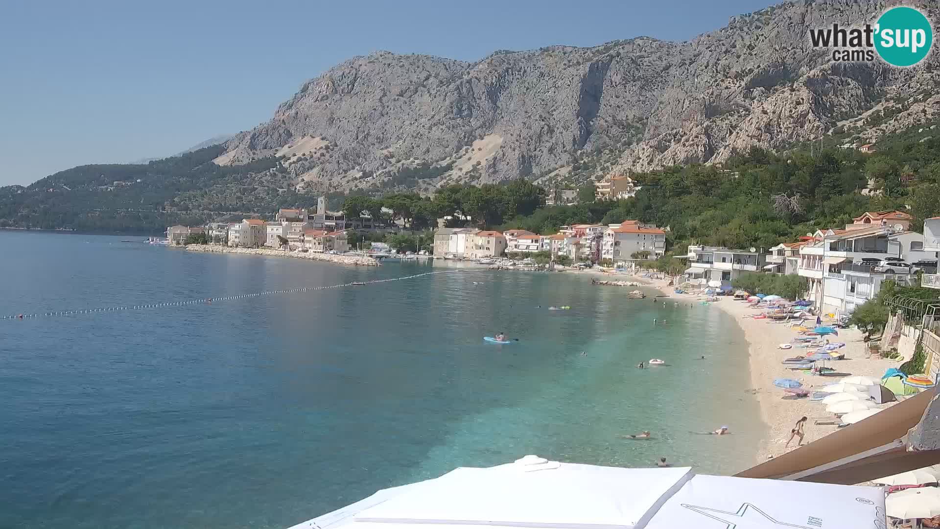 Kamera v živo Drašnice (Podgora) – Plaža
