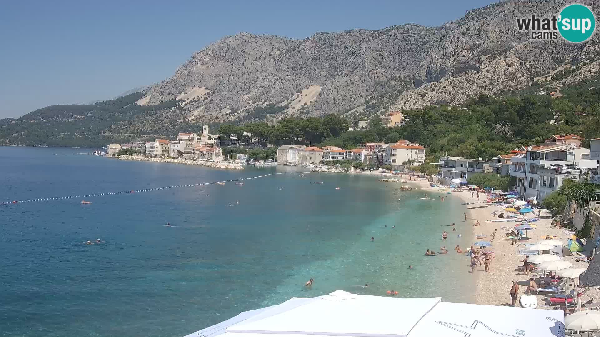 Webcam Drašnice (Podgora)  – Playa