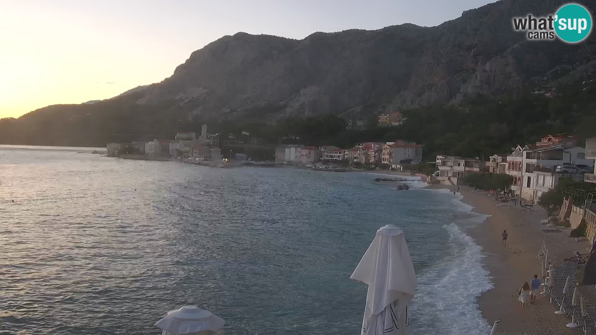 Webcam Drašnice (Podgora)  – Beach – Ober apartments
