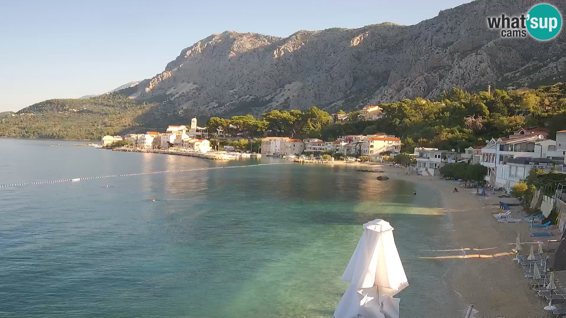 Webcam Drašnice (Podgora)  – Playa