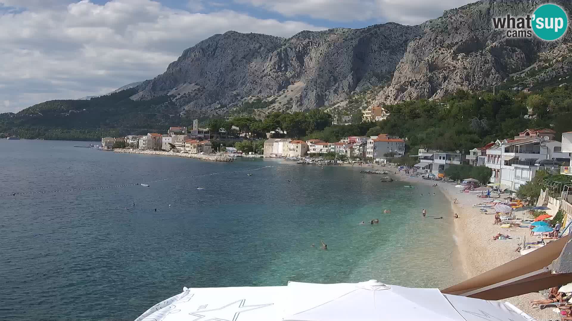 Webcam Drašnice (Podgora)  – Beach – Ober apartments