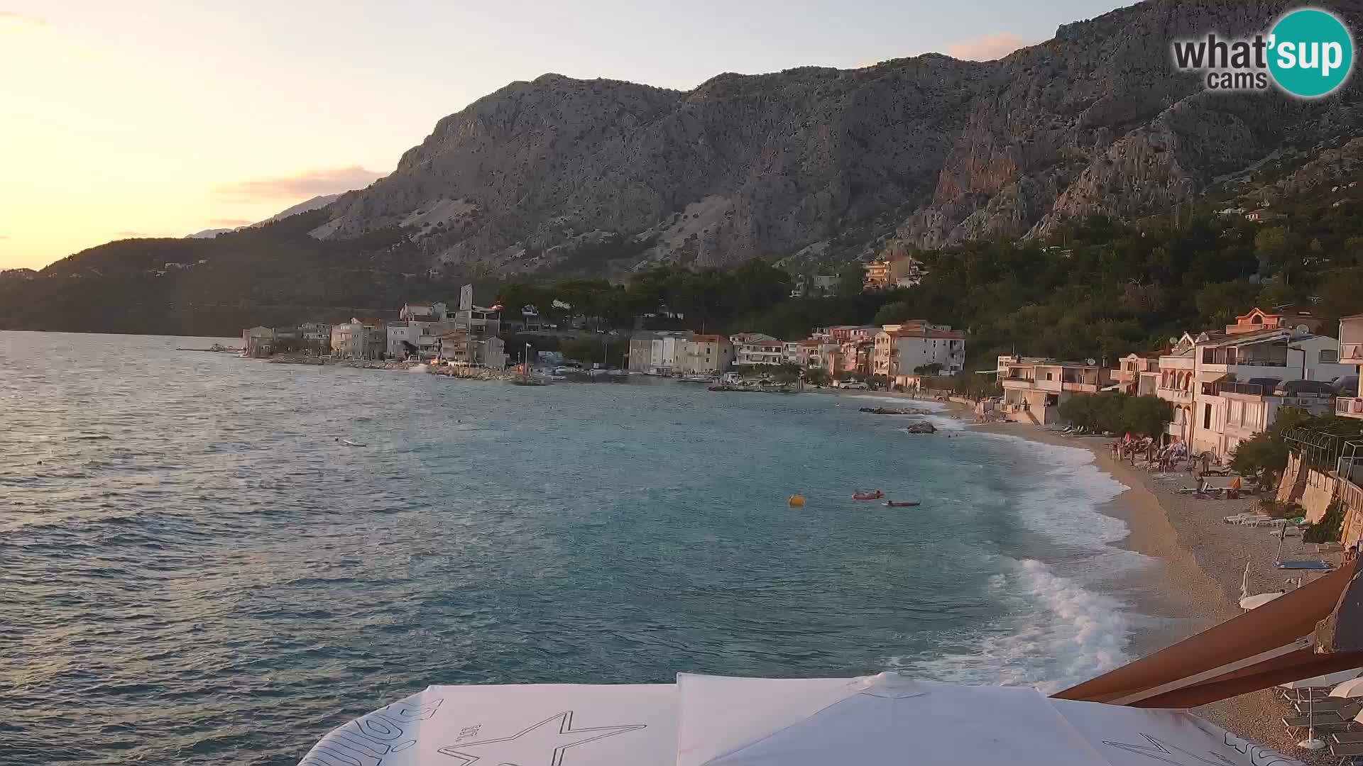 Kamera v živo Drašnice (Podgora) – Plaža