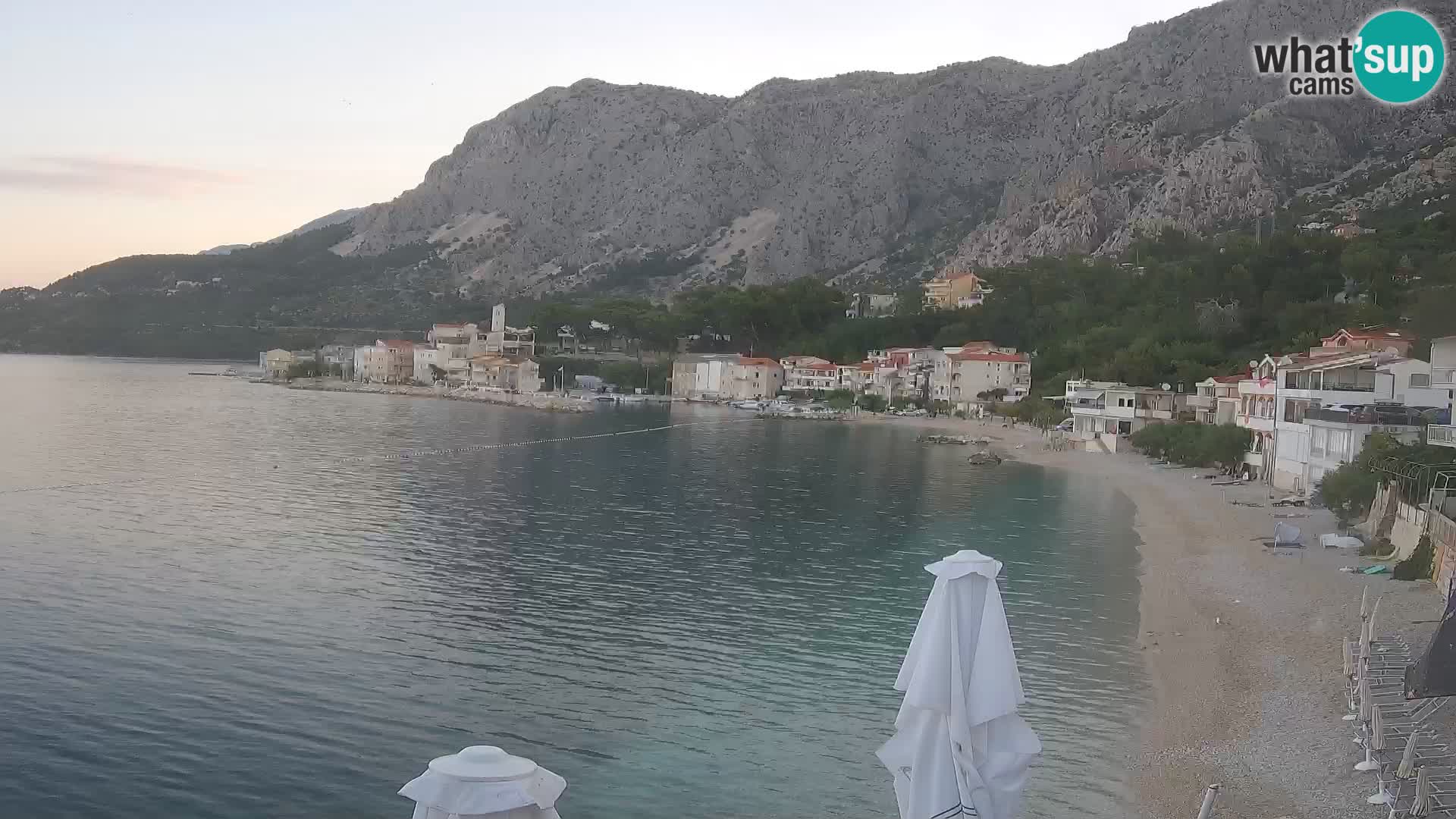 Kamera v živo Drašnice (Podgora) – Plaža