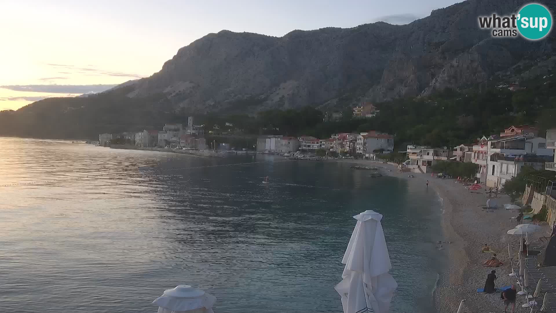 Webcam Drašnice (Podgora)  – Playa