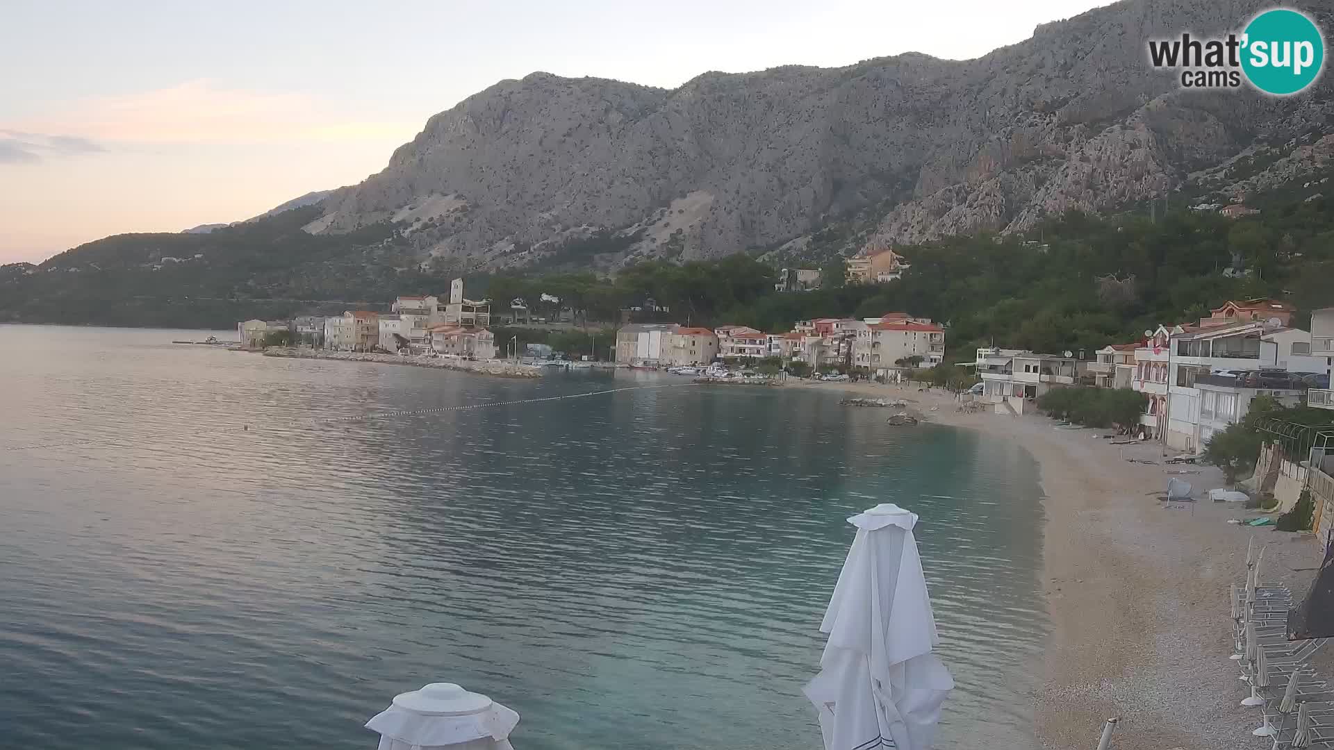 Kamera v živo Drašnice (Podgora) – Plaža