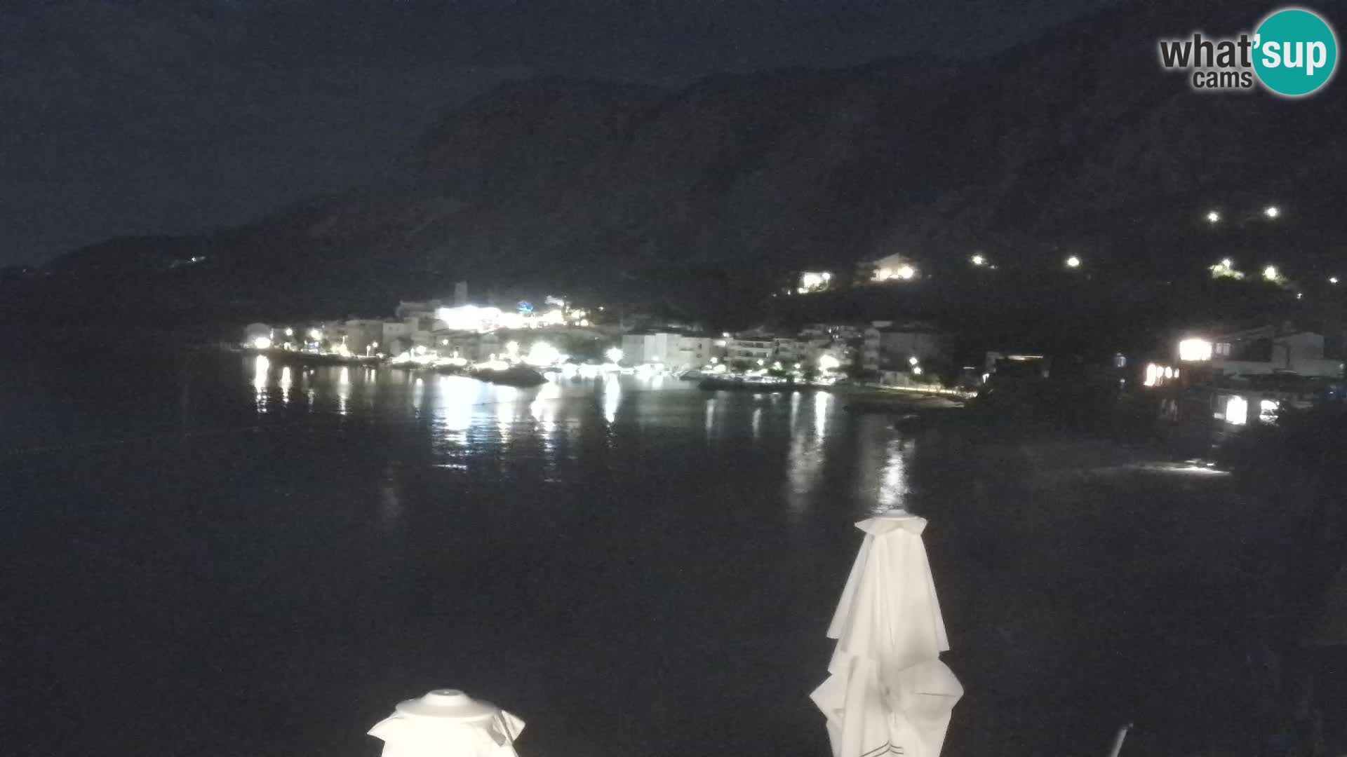 Webcam Drašnice (Podgora)  – Playa