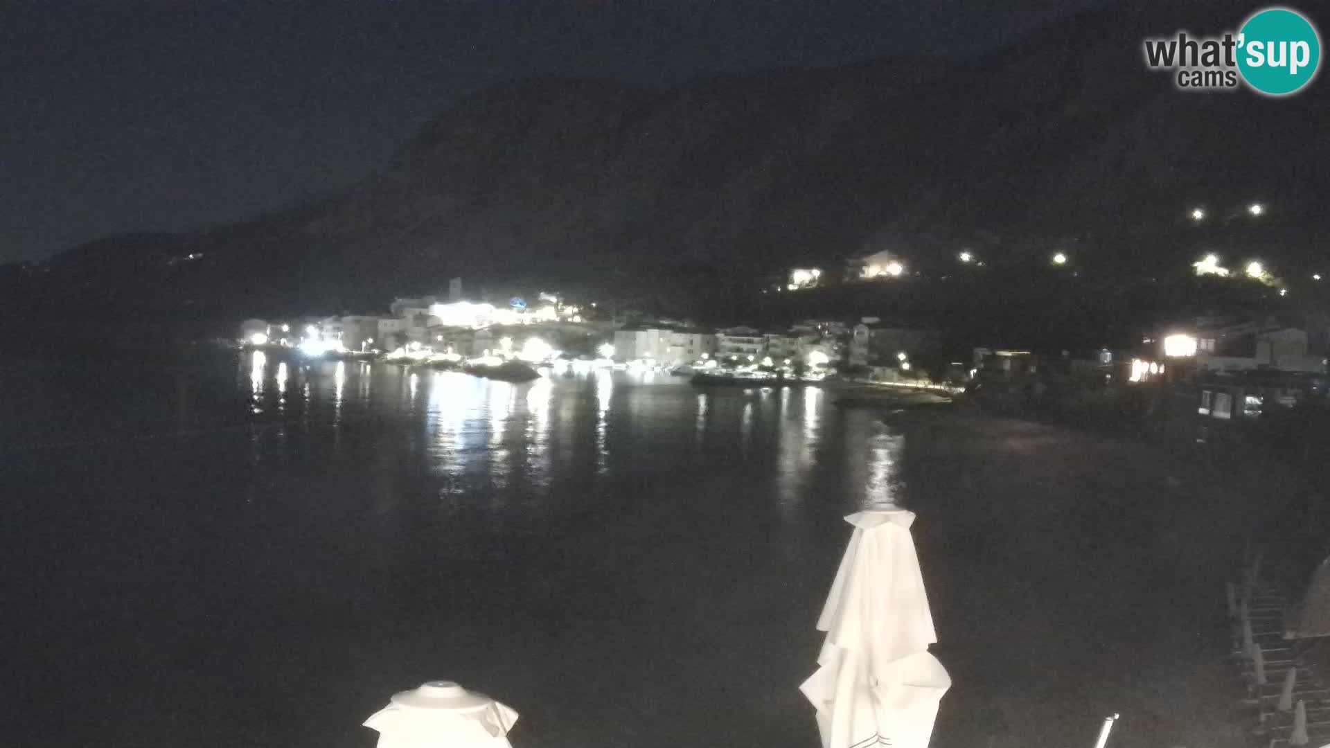 Kamera v živo Drašnice (Podgora) – Plaža