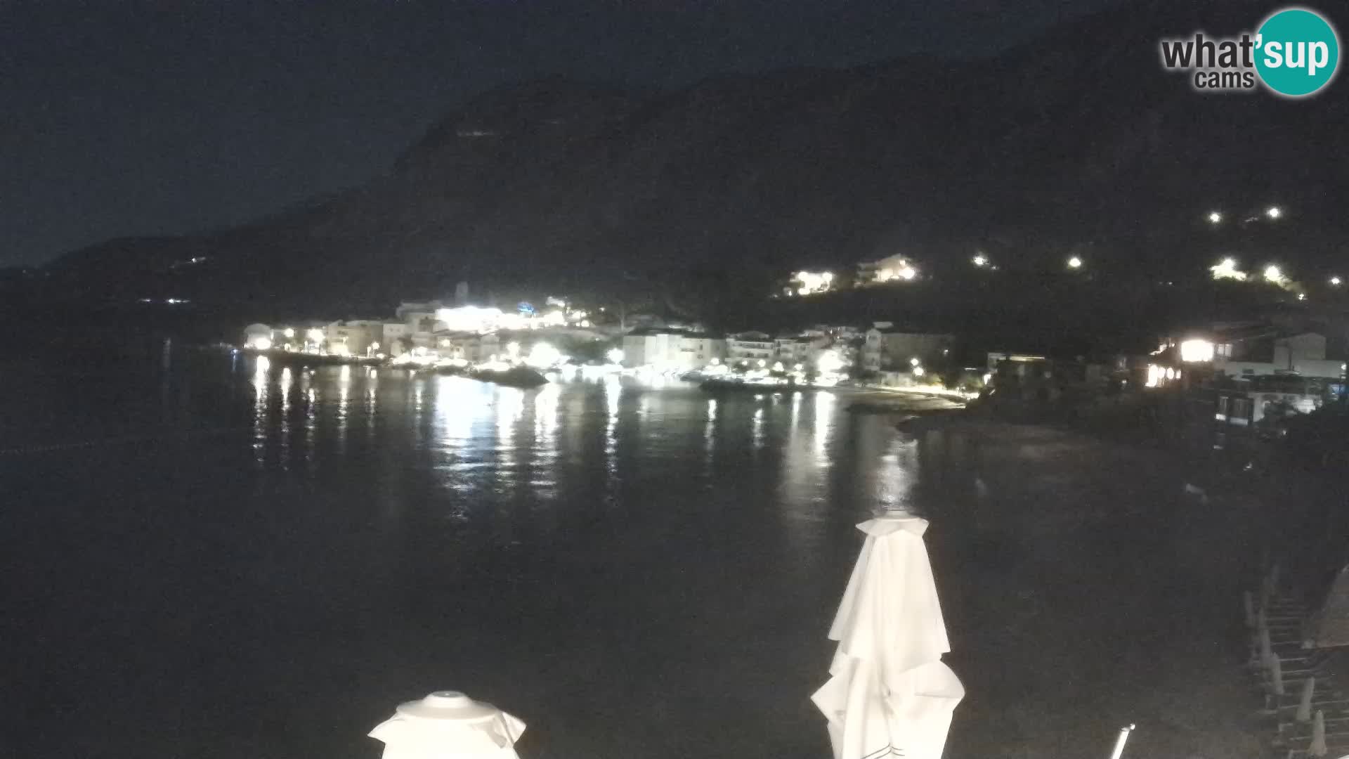 Webcam Drašnice (Podgora)  – Strand