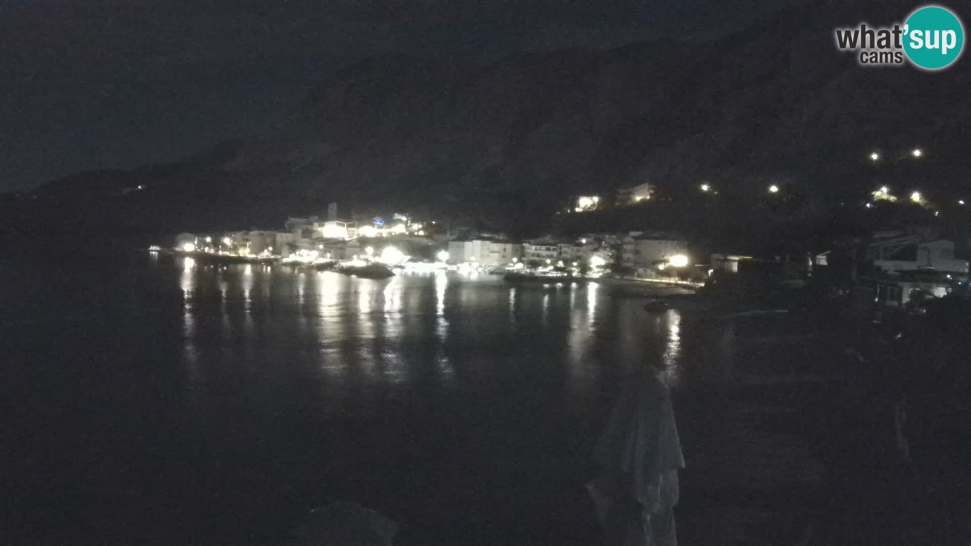 Webcam Drašnice (Podgora)  – Plage