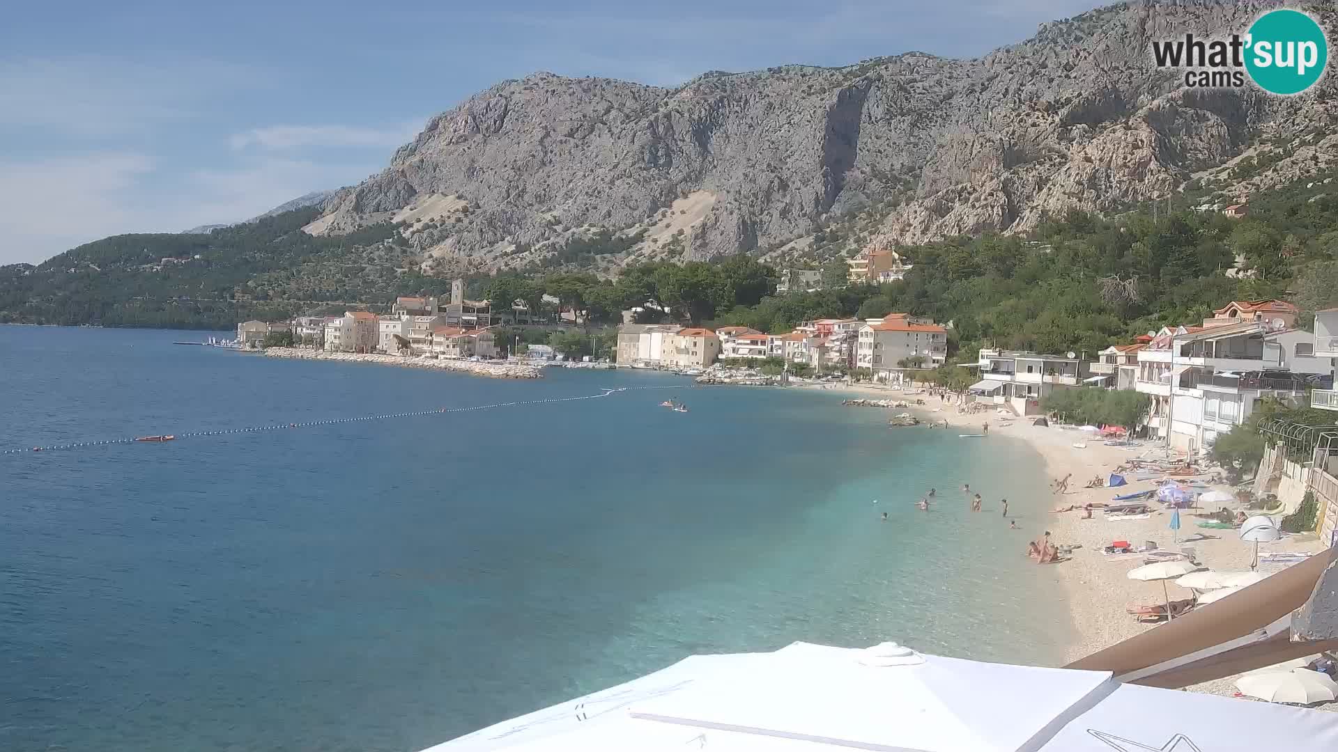 Webcam Drašnice (Podgora)  – Playa