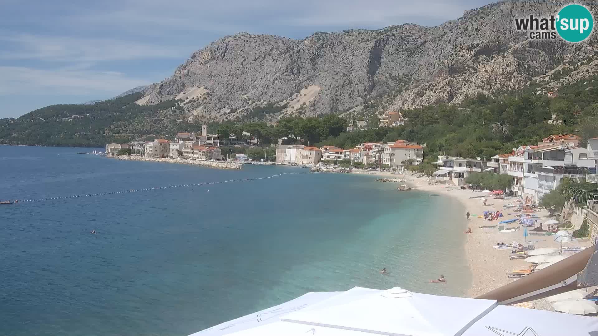 Kamera v živo Drašnice (Podgora) – Plaža