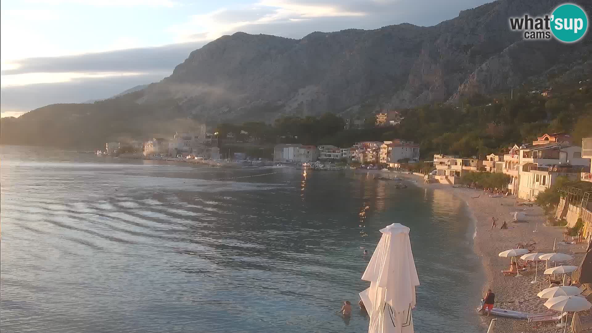 Webcam Drašnice (Podgora)  – Playa