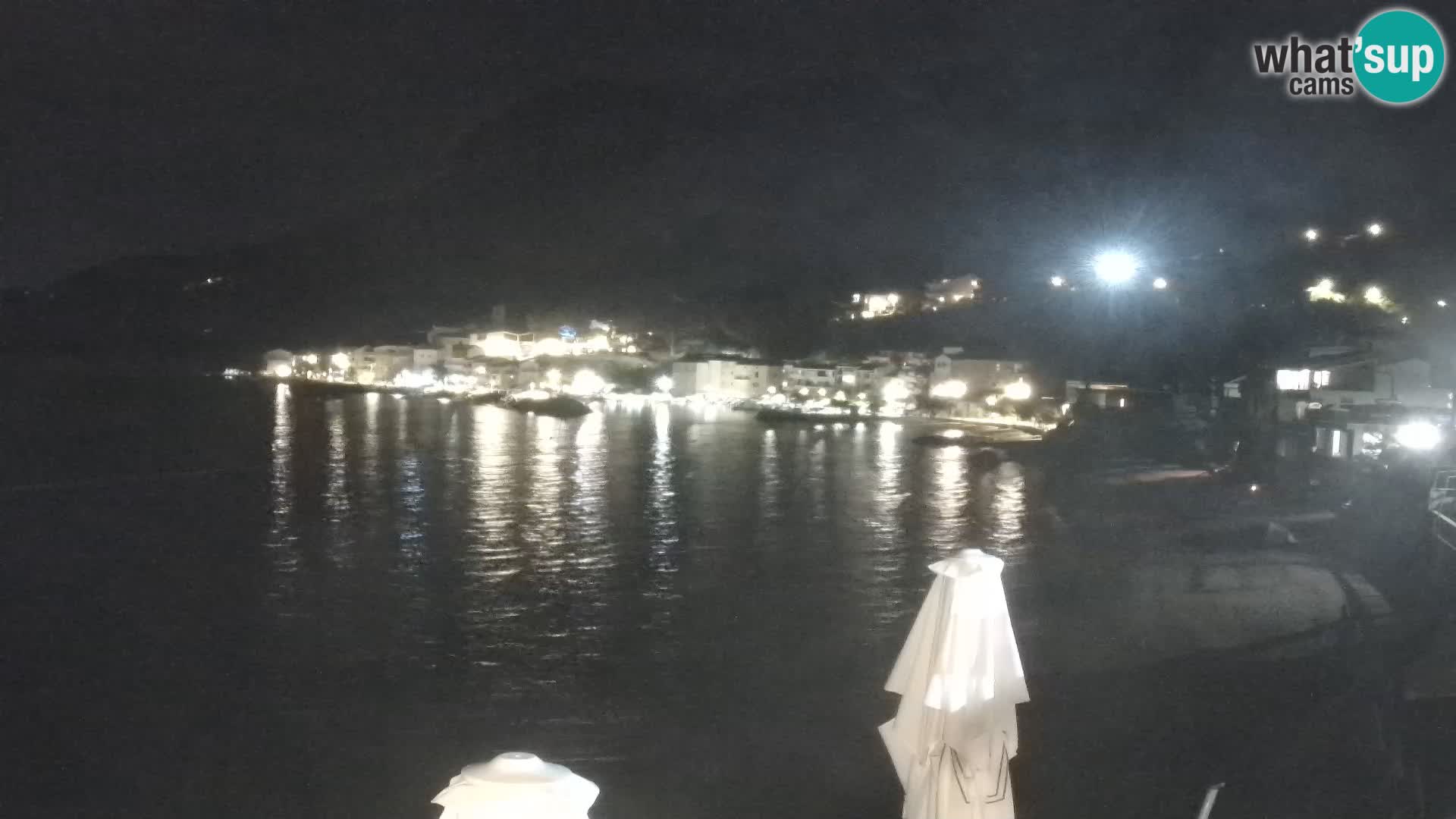 Webcam Drašnice (Podgora)  – Playa