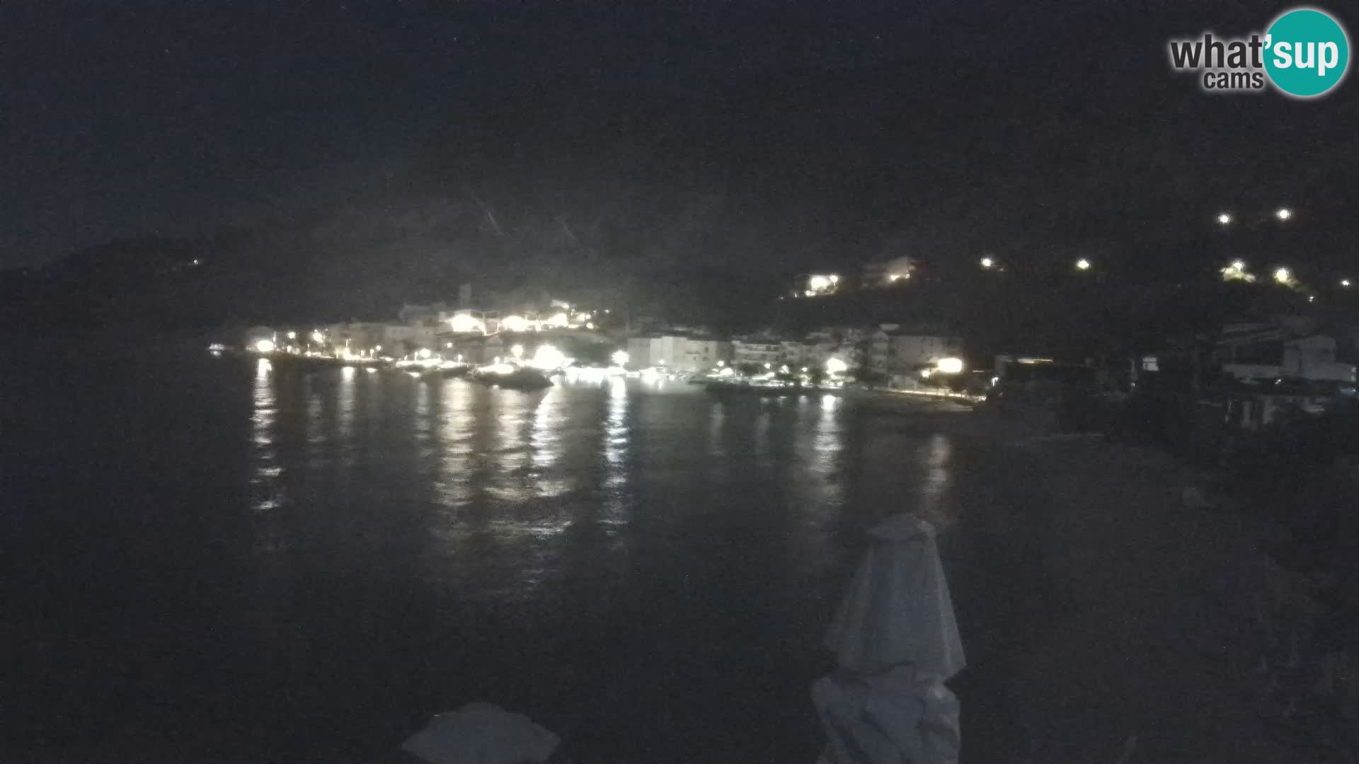 Webcam Drašnice (Podgora)  – Plage