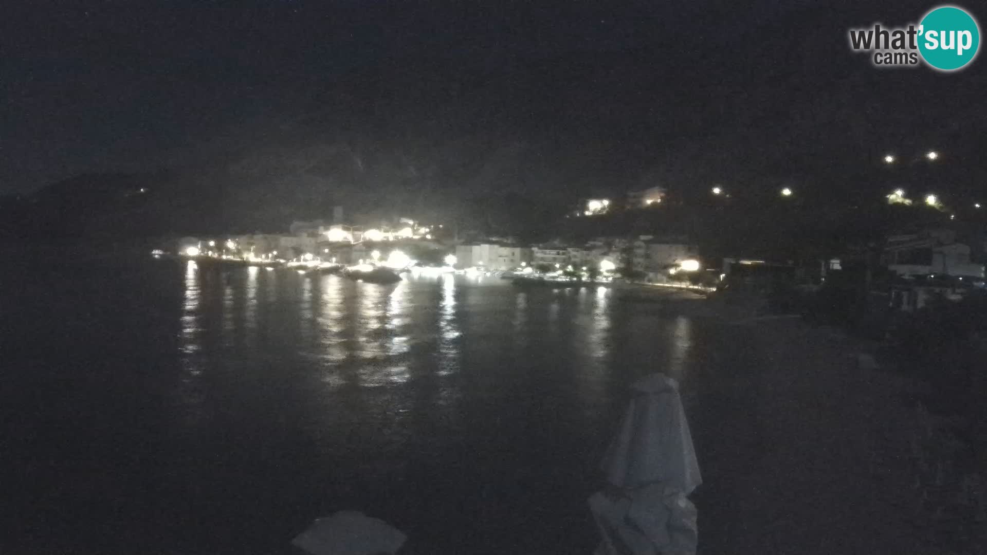 Webcam Drašnice (Podgora)  – Playa
