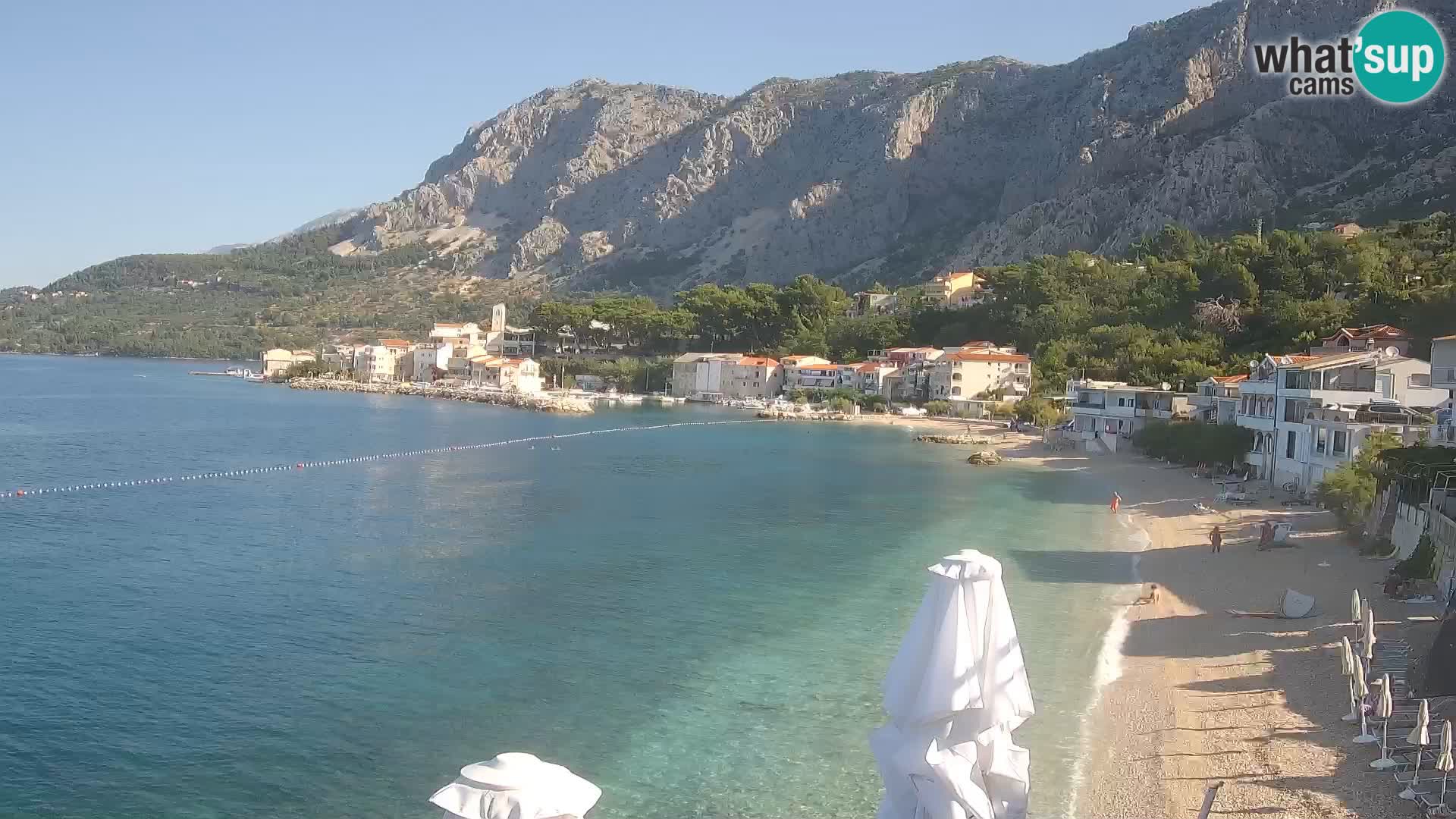 Kamera v živo Drašnice (Podgora) – Plaža