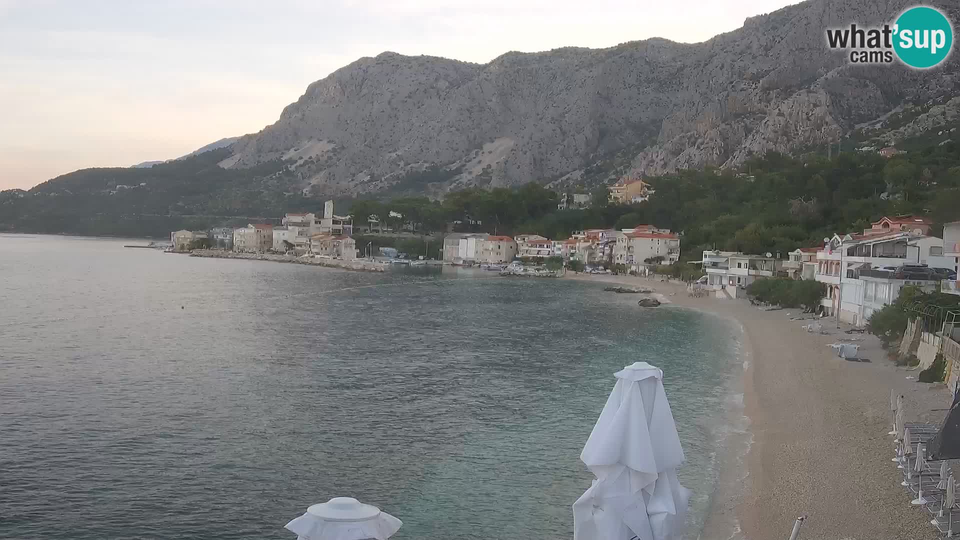 Webcam Drašnice (Podgora)  – Plage