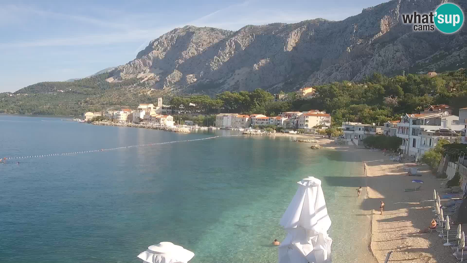 Kamera v živo Drašnice (Podgora) – Plaža