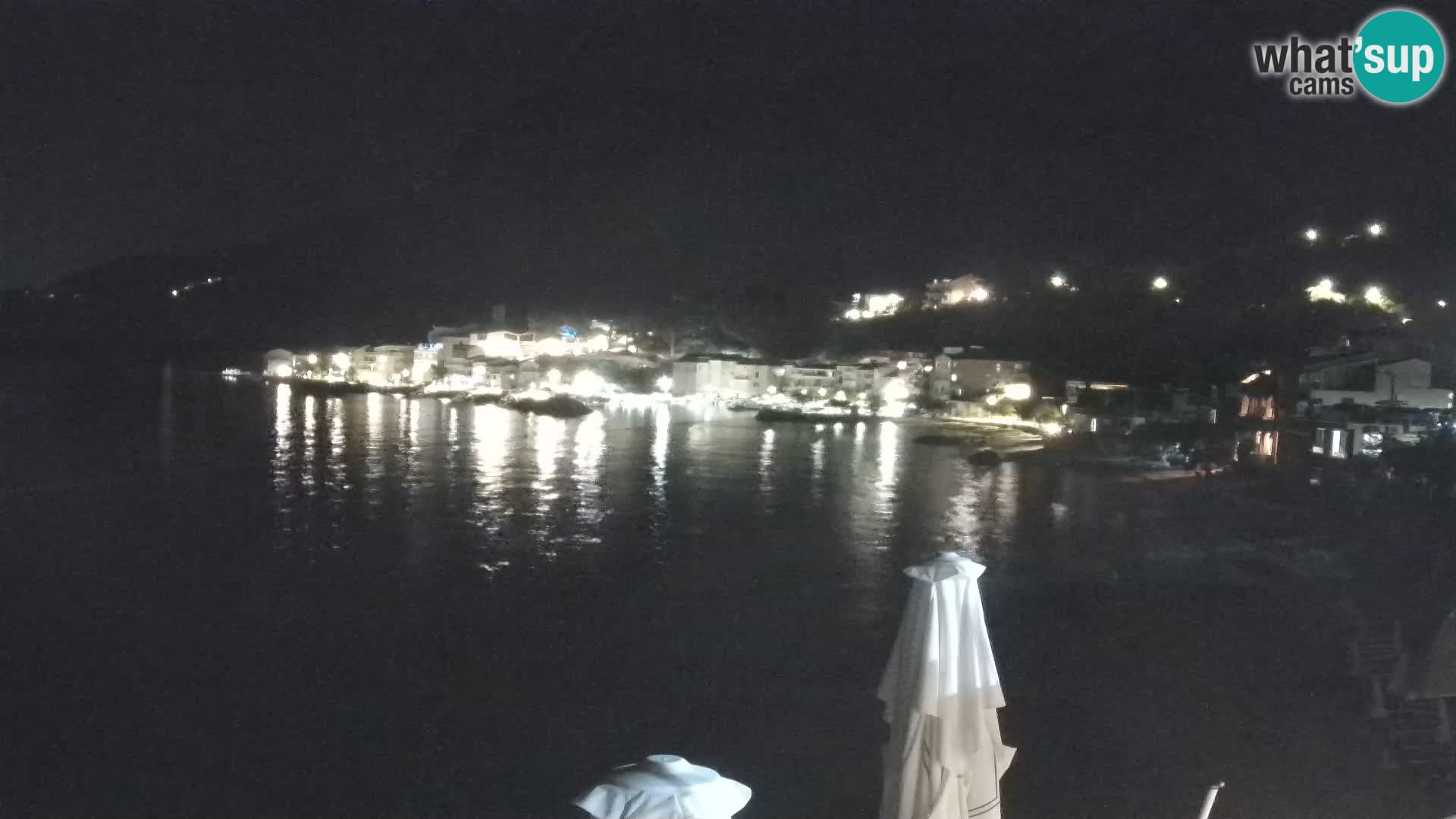 Webcam Drašnice (Podgora)  – Strand