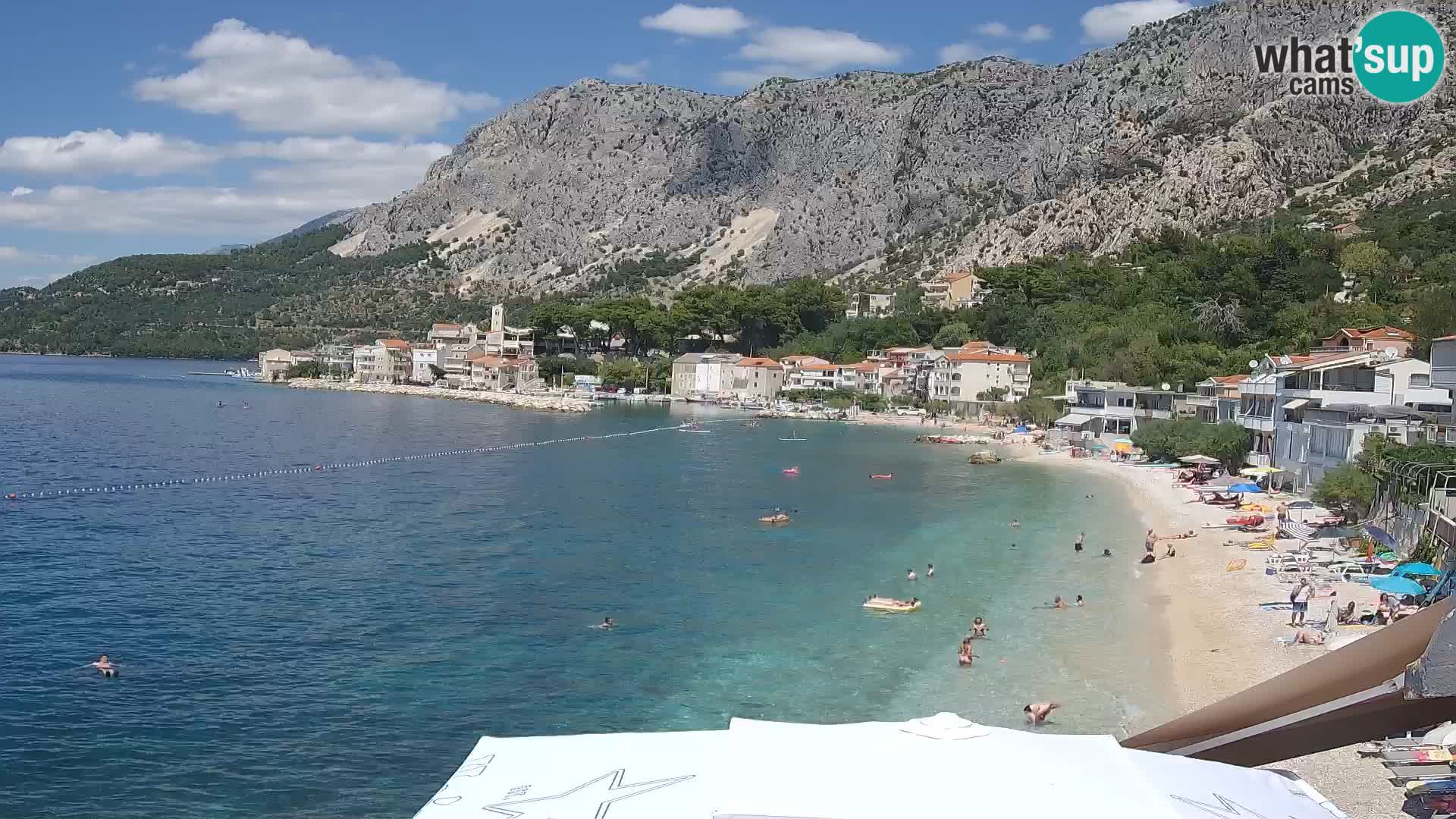Kamera v živo Drašnice (Podgora) – Plaža