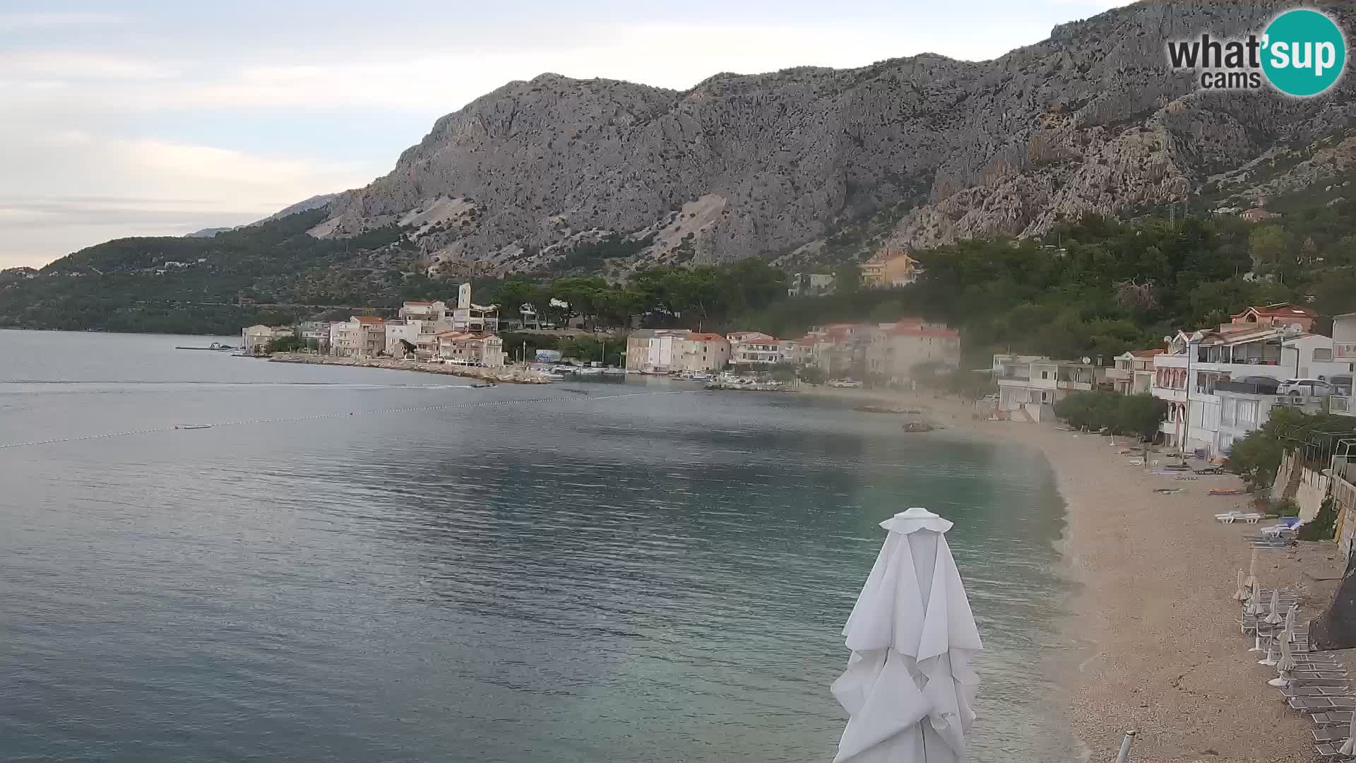 Webcam Drašnice (Podgora)  – Beach – Ober apartments