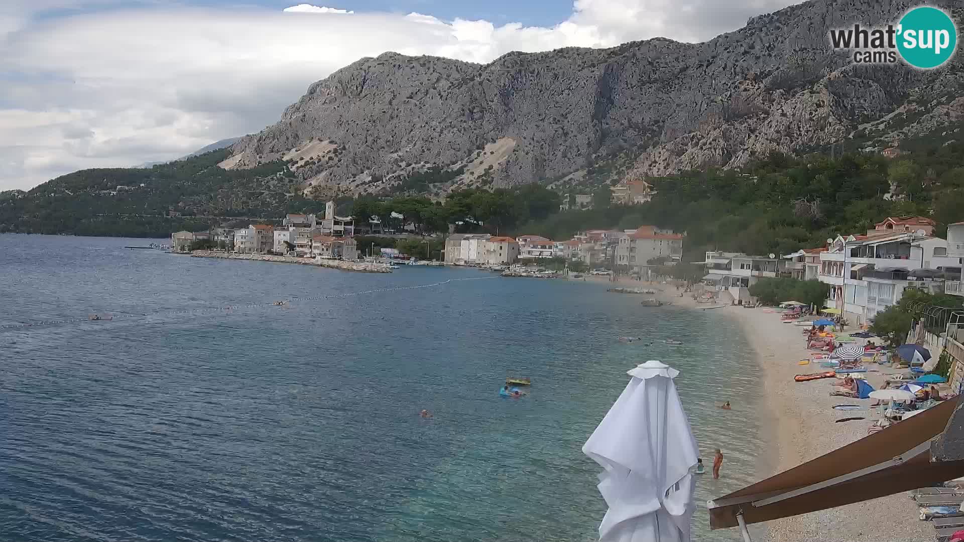 Webcam Drašnice (Podgora)  – Beach – Ober apartments
