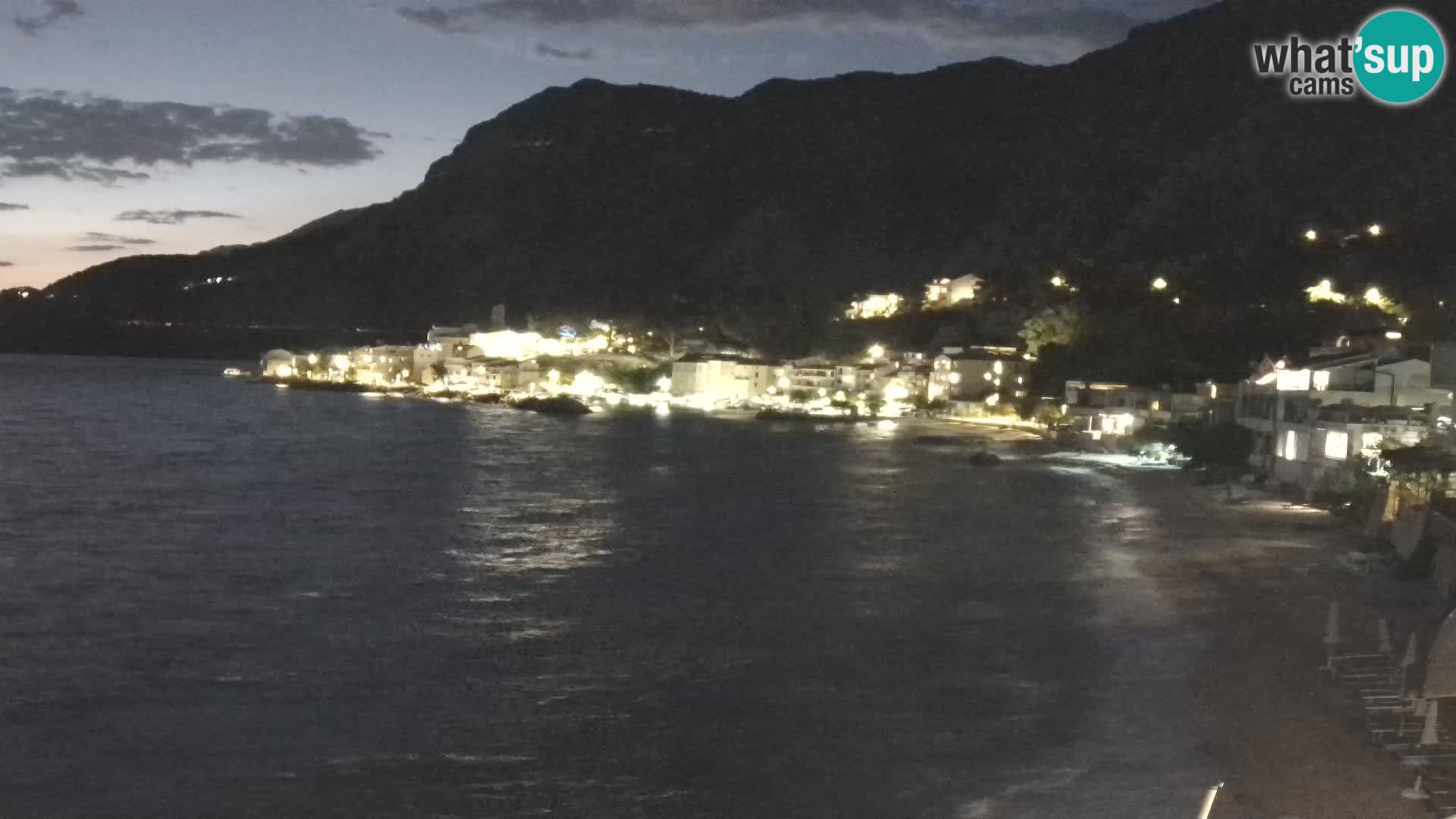 Webcam Drašnice (Podgora)  – Strand