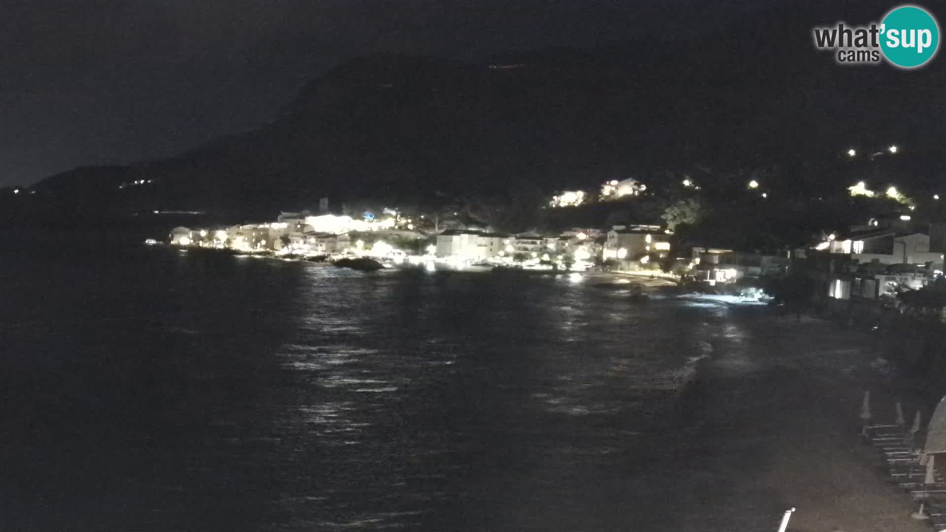 Kamera v živo Drašnice (Podgora) – Plaža