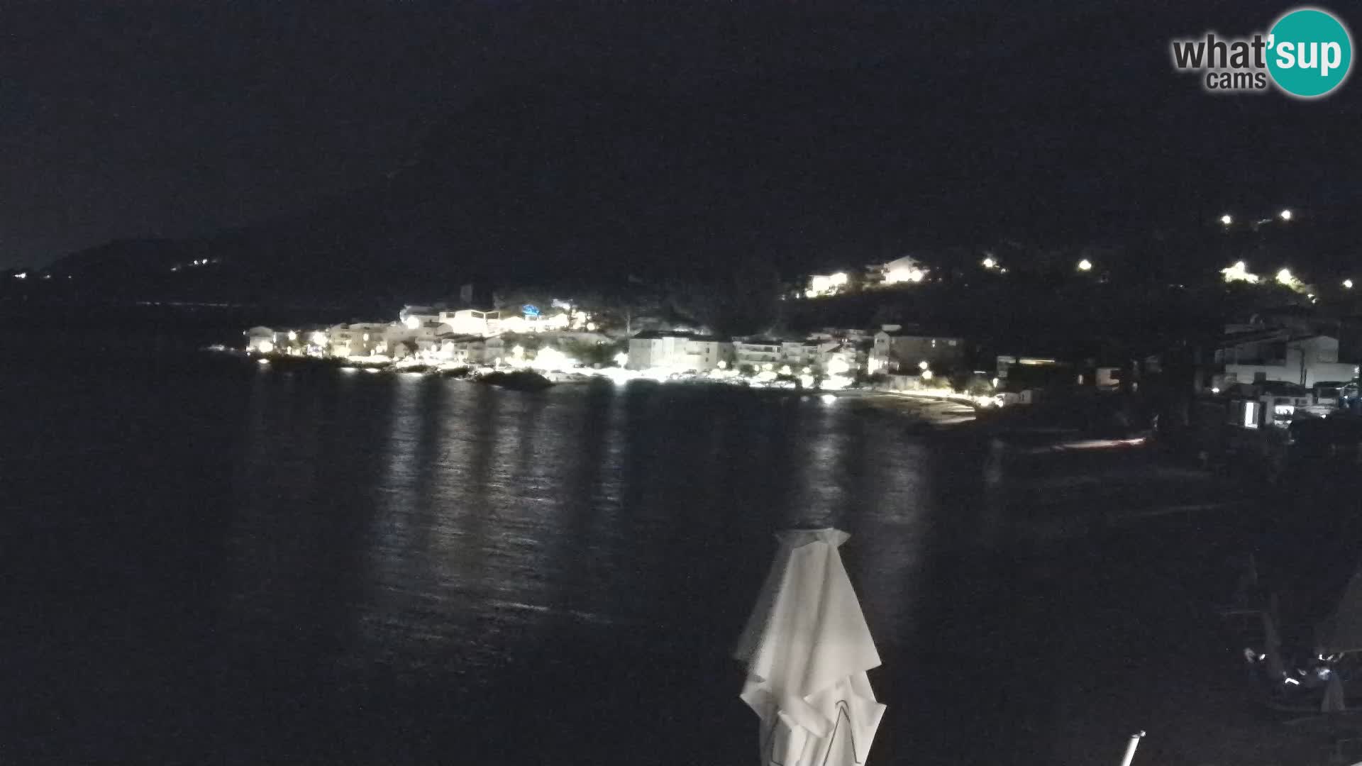 Kamera v živo Drašnice (Podgora) – Plaža