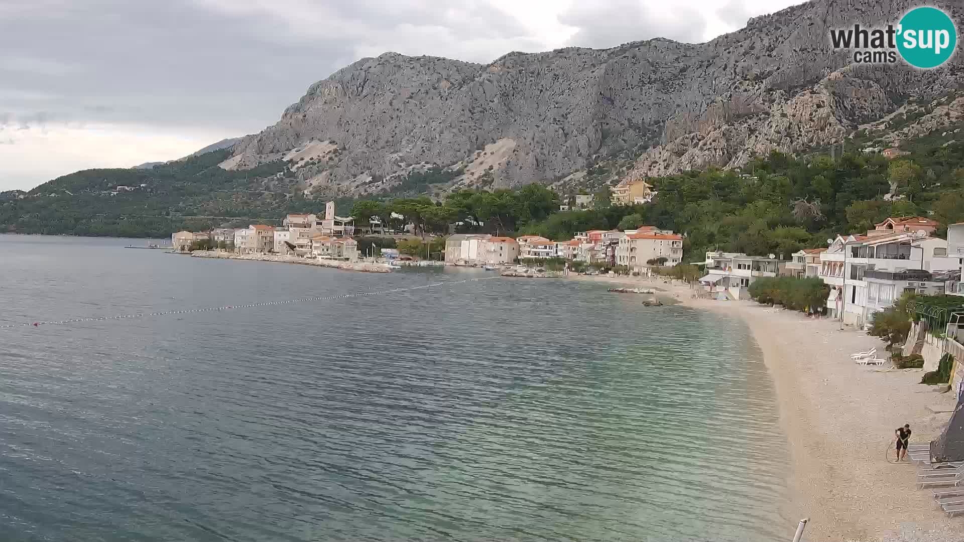 Webcam Drašnice (Podgora)  – Strand