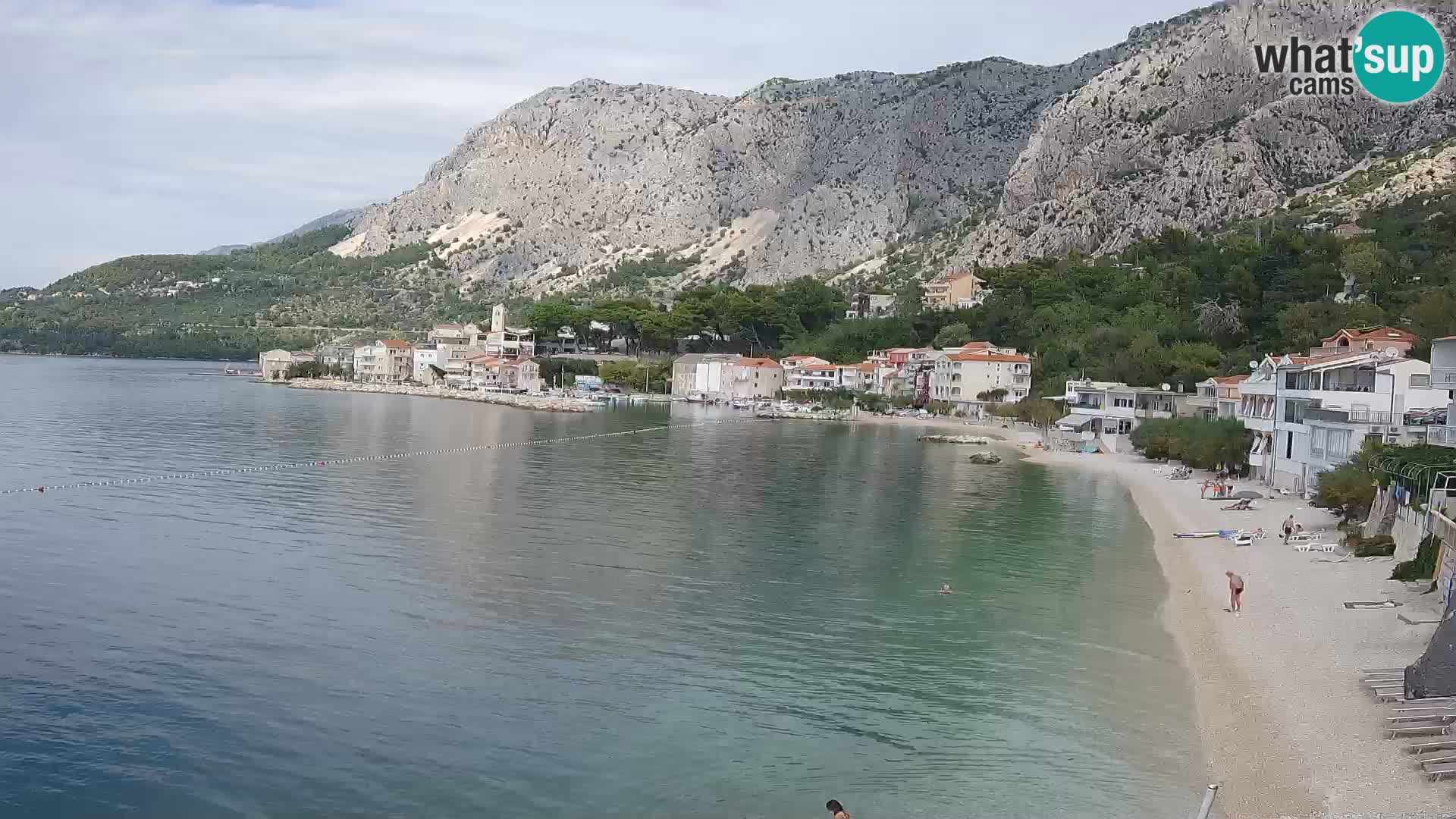 Kamera v živo Drašnice (Podgora) – Plaža