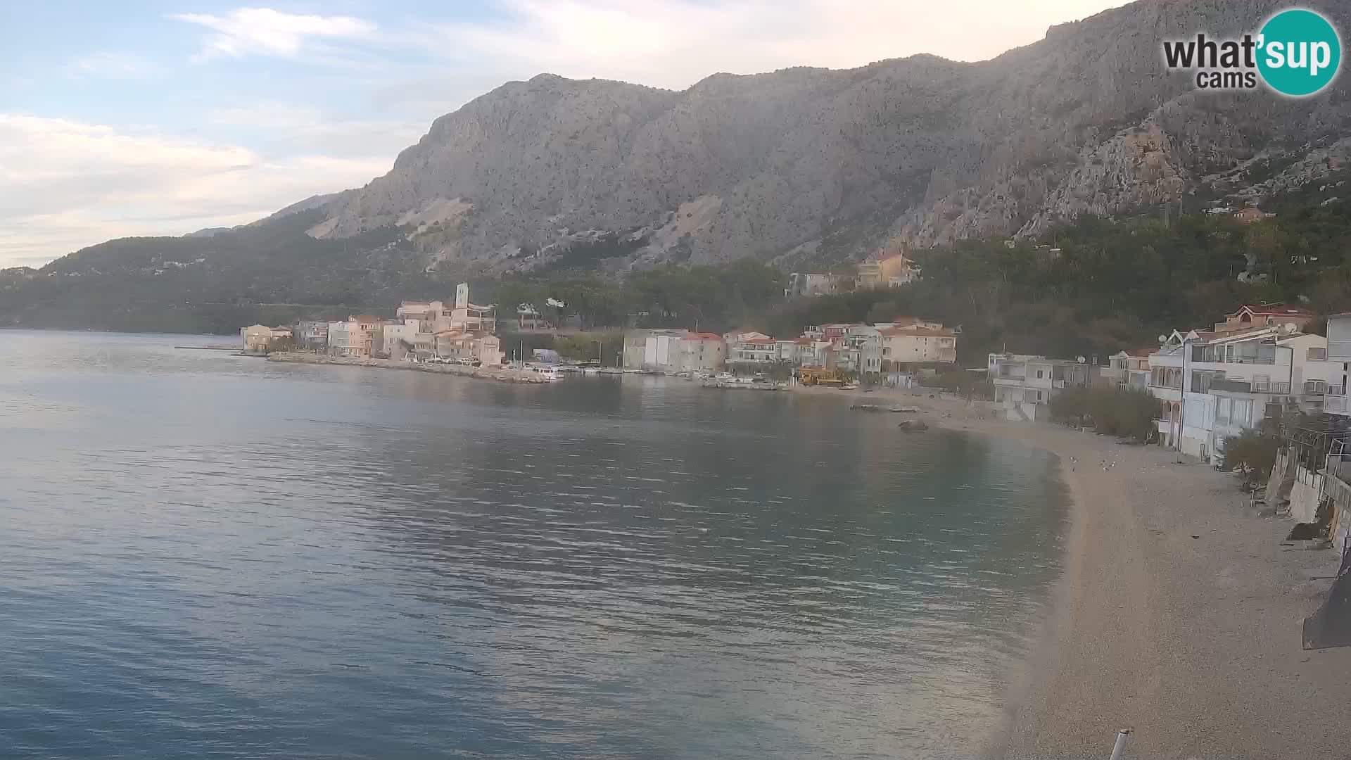 Webcam Drašnice (Podgora)  – Strand