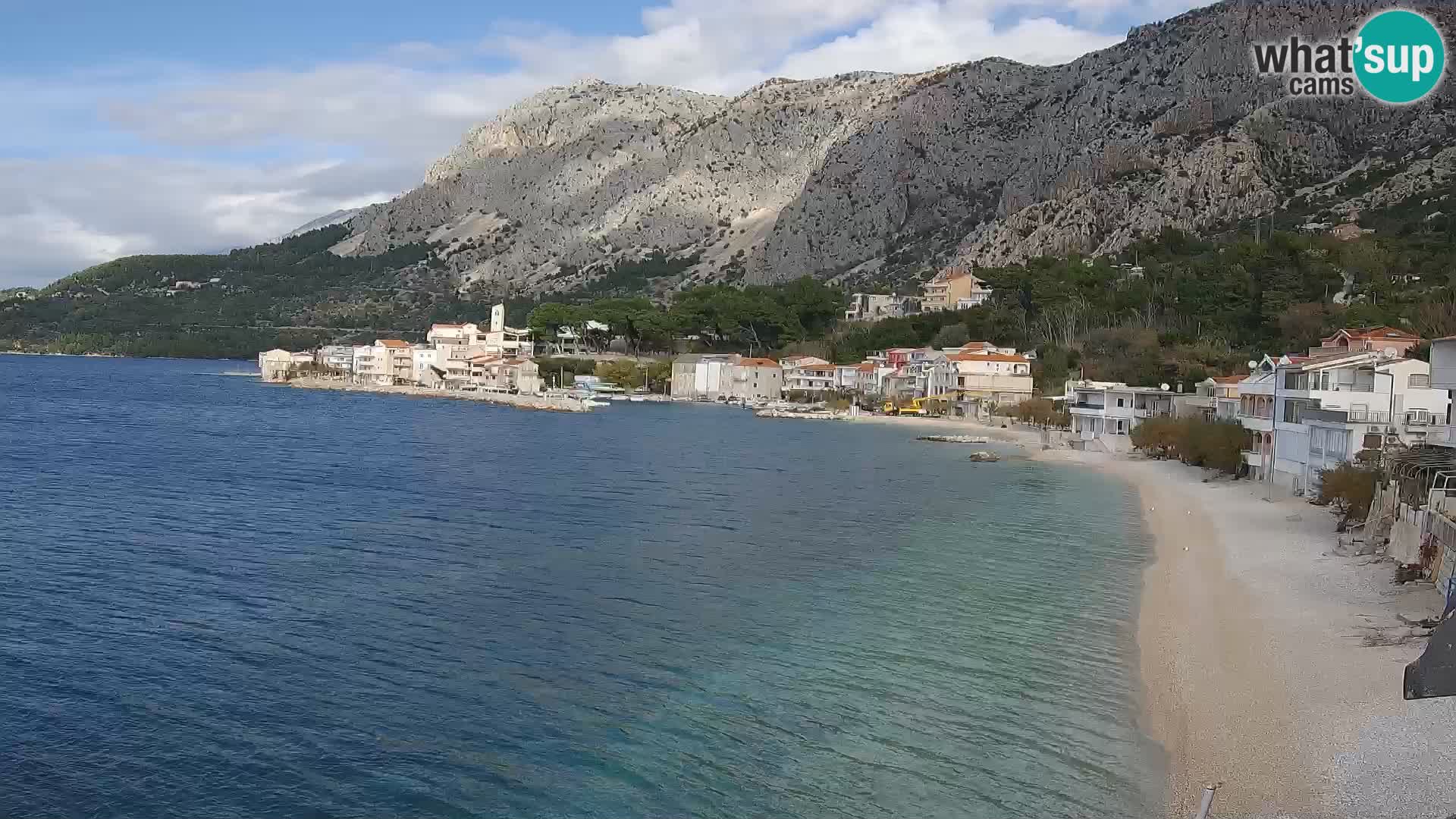 Kamera v živo Drašnice (Podgora) – Plaža