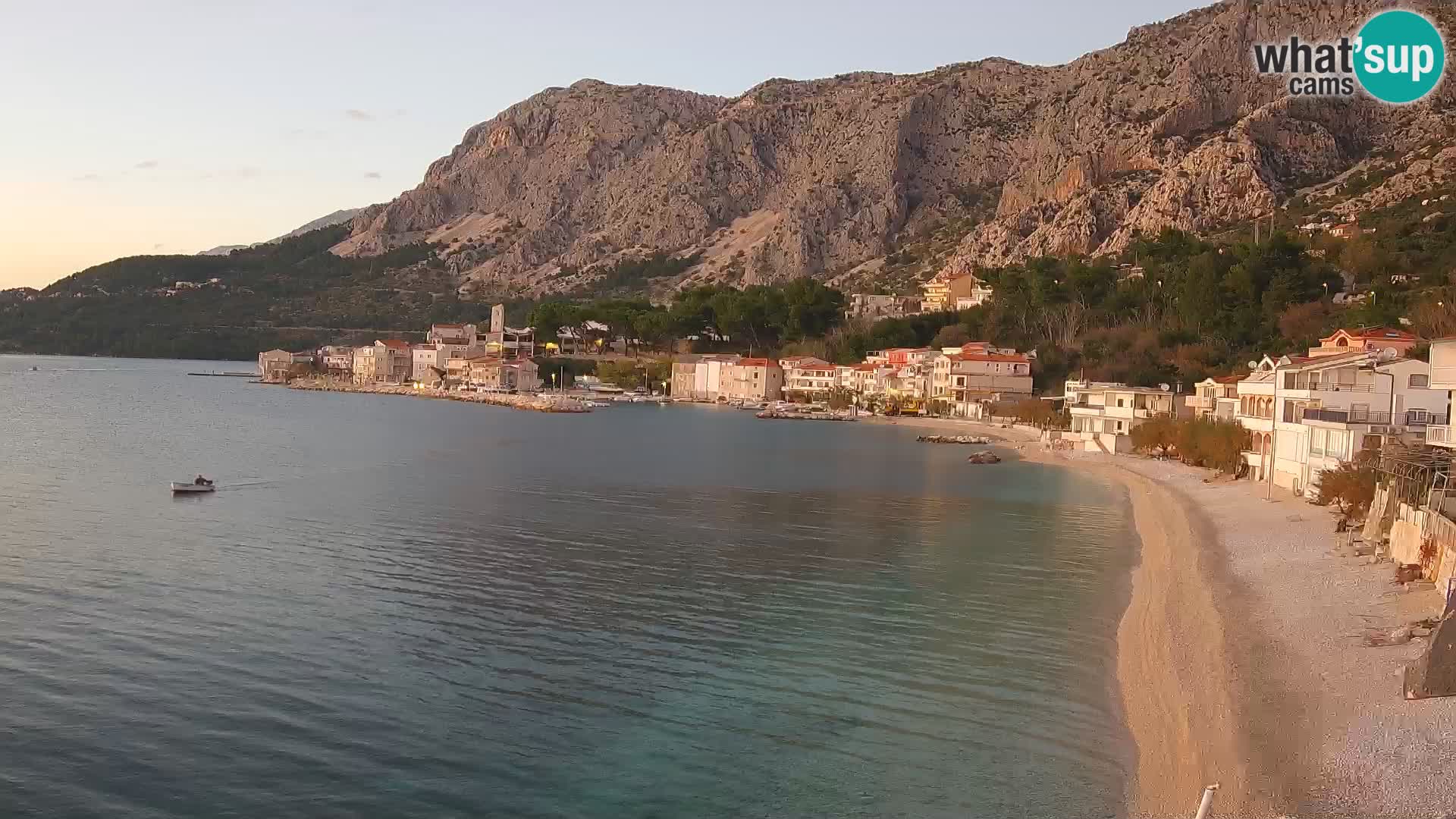 Webcam Drašnice (Podgora)  – Playa