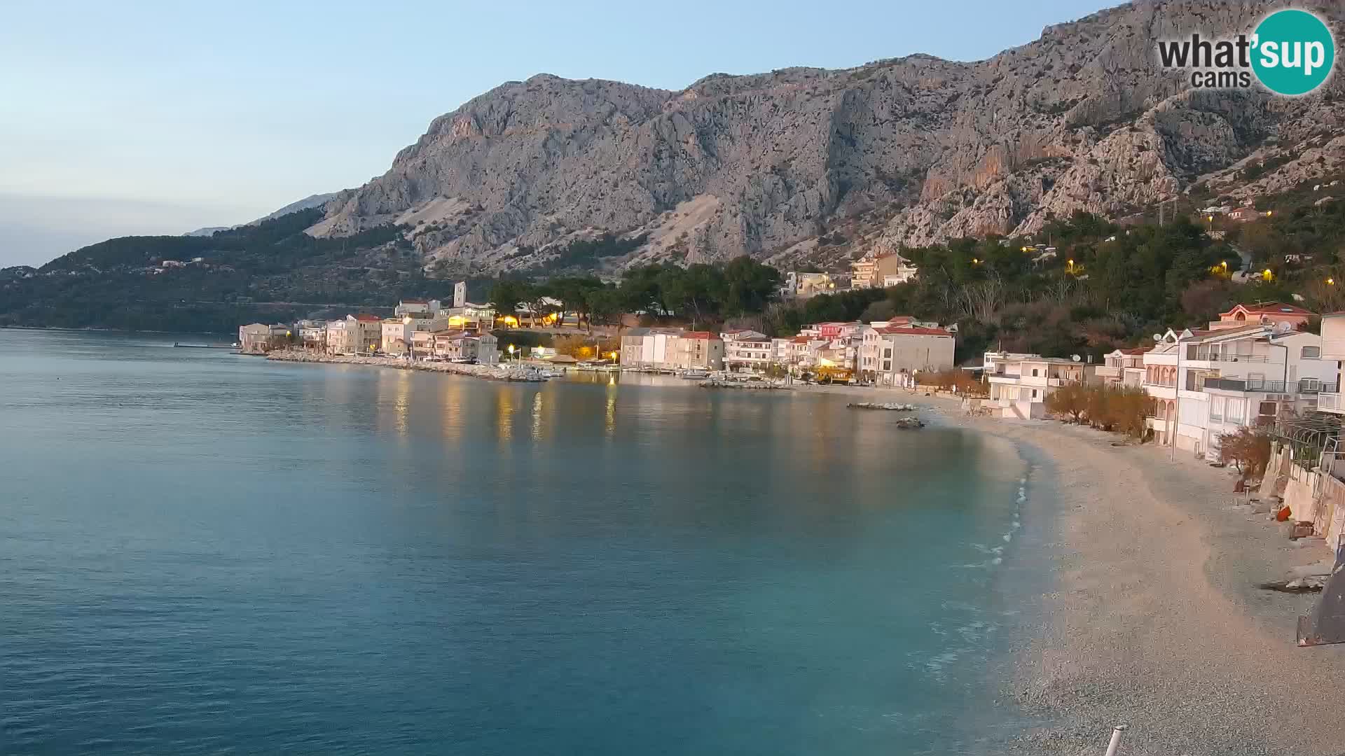 Webcam Drašnice (Podgora)  – Beach – Ober apartments