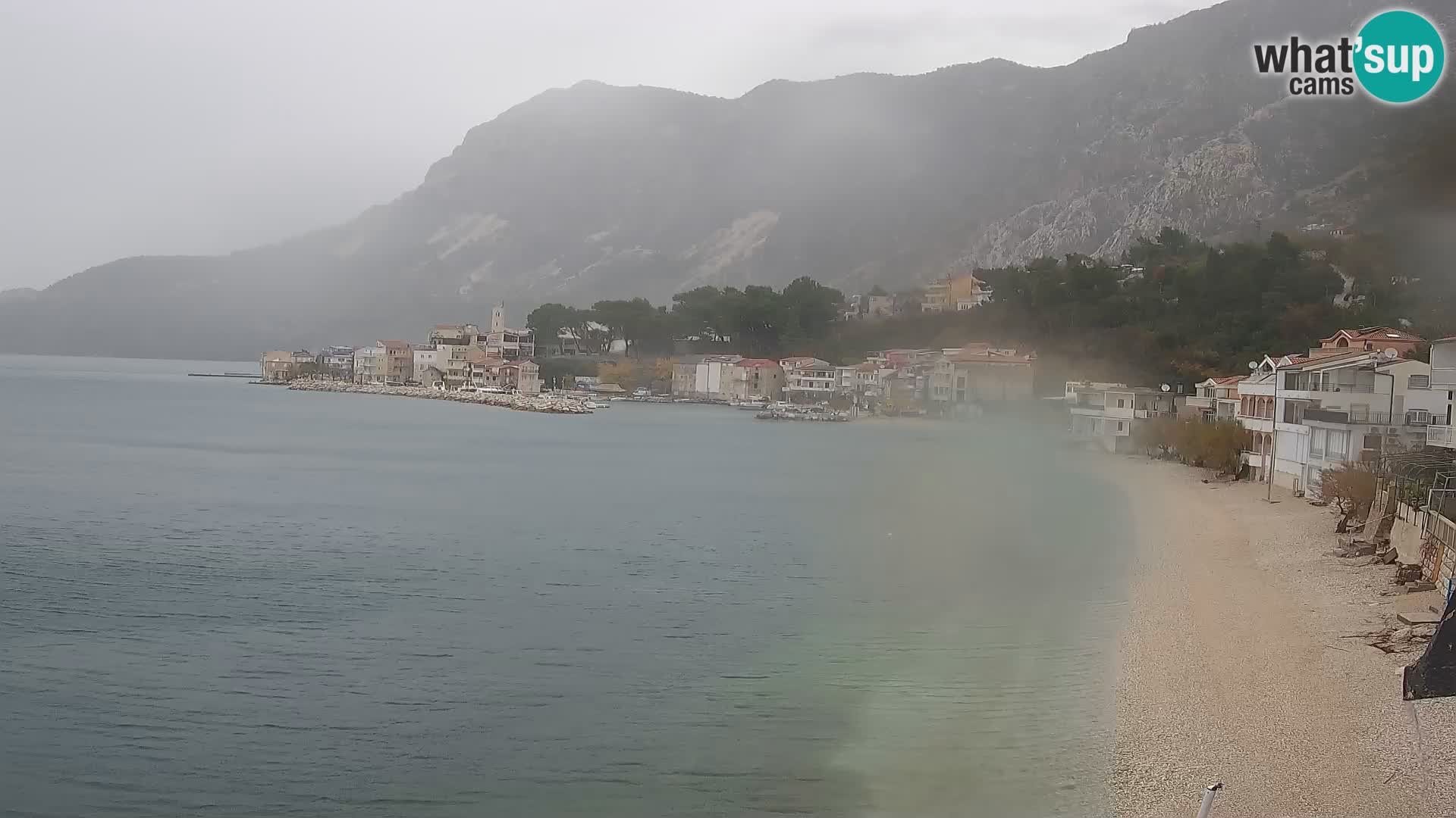 Webcam Drašnice (Podgora)  – Beach – Ober apartments