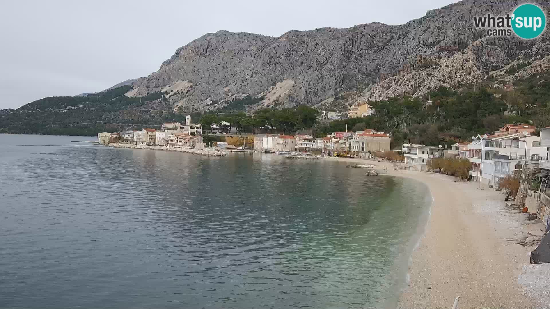 Webcam Drašnice (Podgora)  – Strand