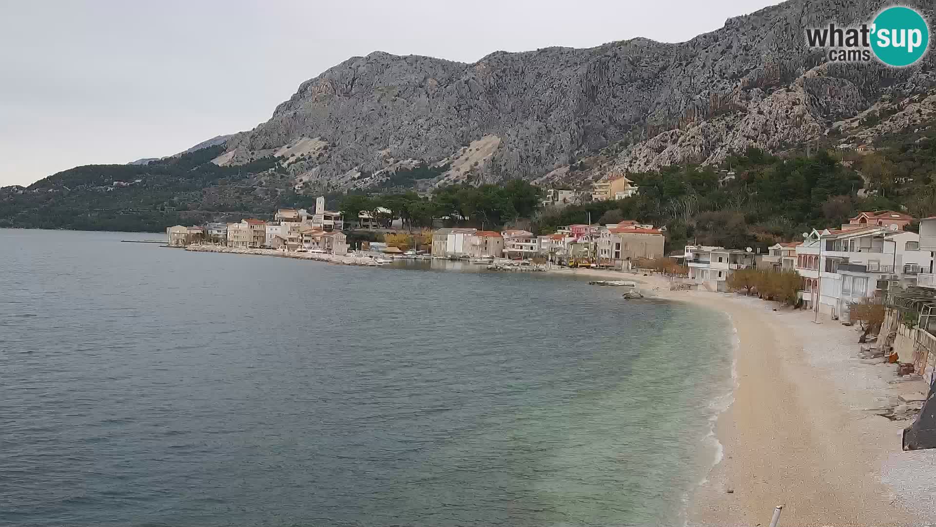 Webcam Drašnice (Podgora)  – Plage