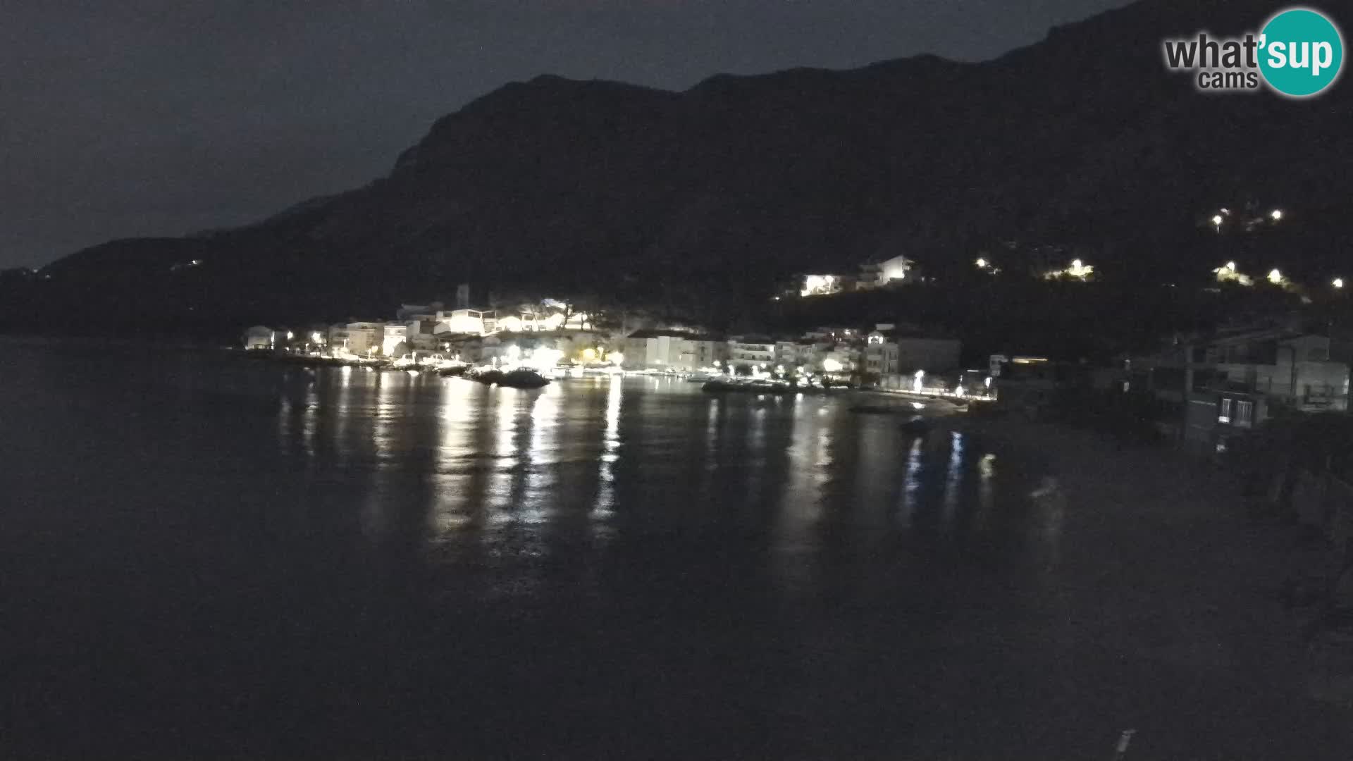 Webcam Drašnice (Podgora)  – Playa