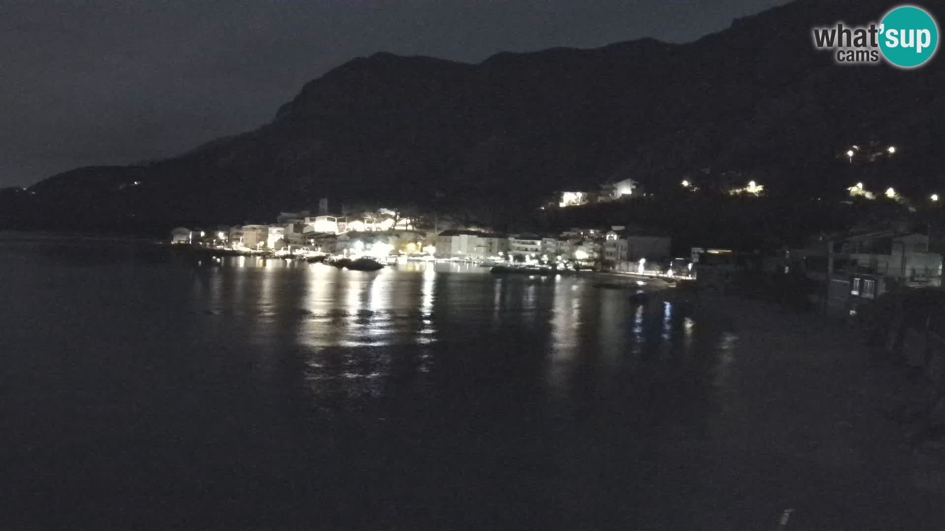 Webcam Drašnice (Podgora)  – Playa