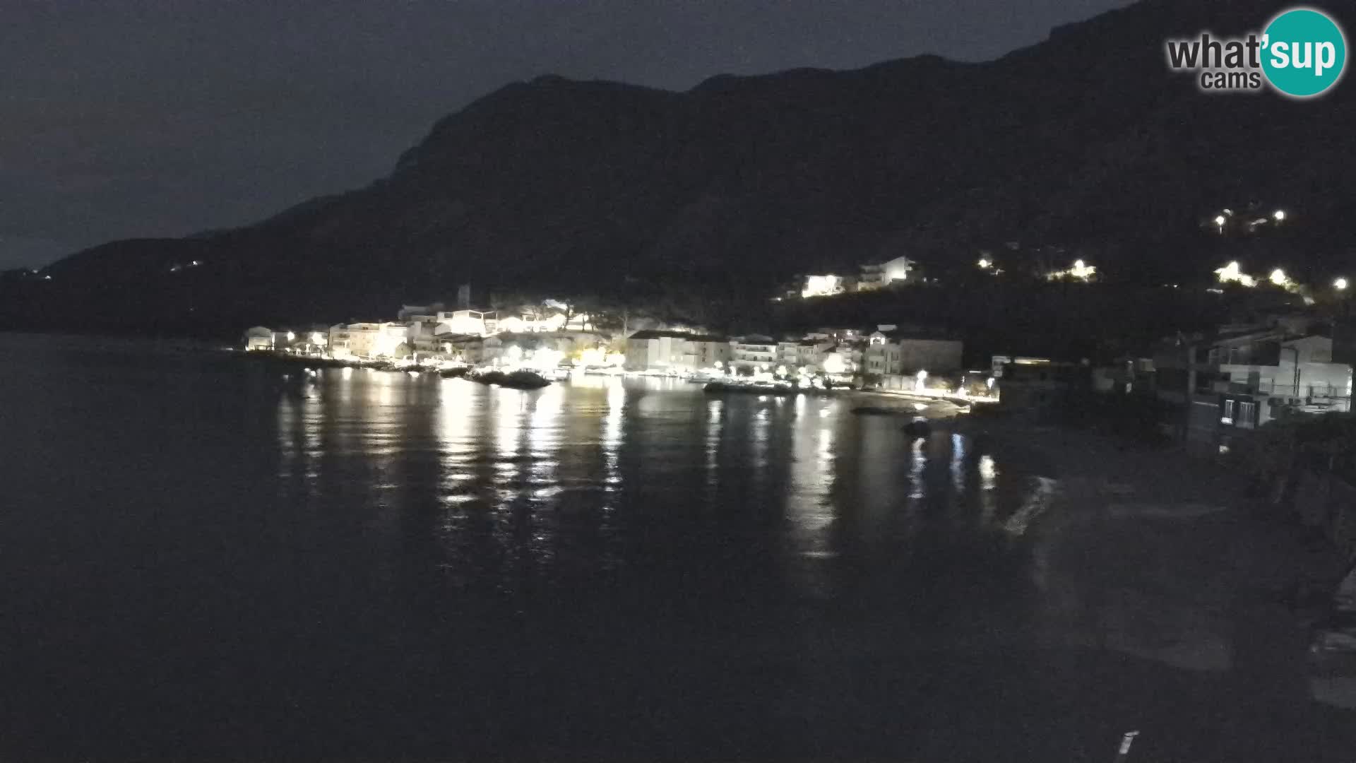 Kamera v živo Drašnice (Podgora) – Plaža