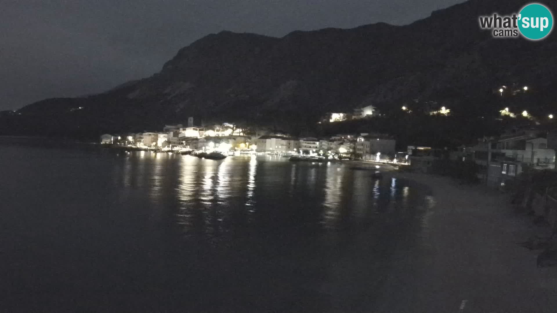 Kamera v živo Drašnice (Podgora) – Plaža